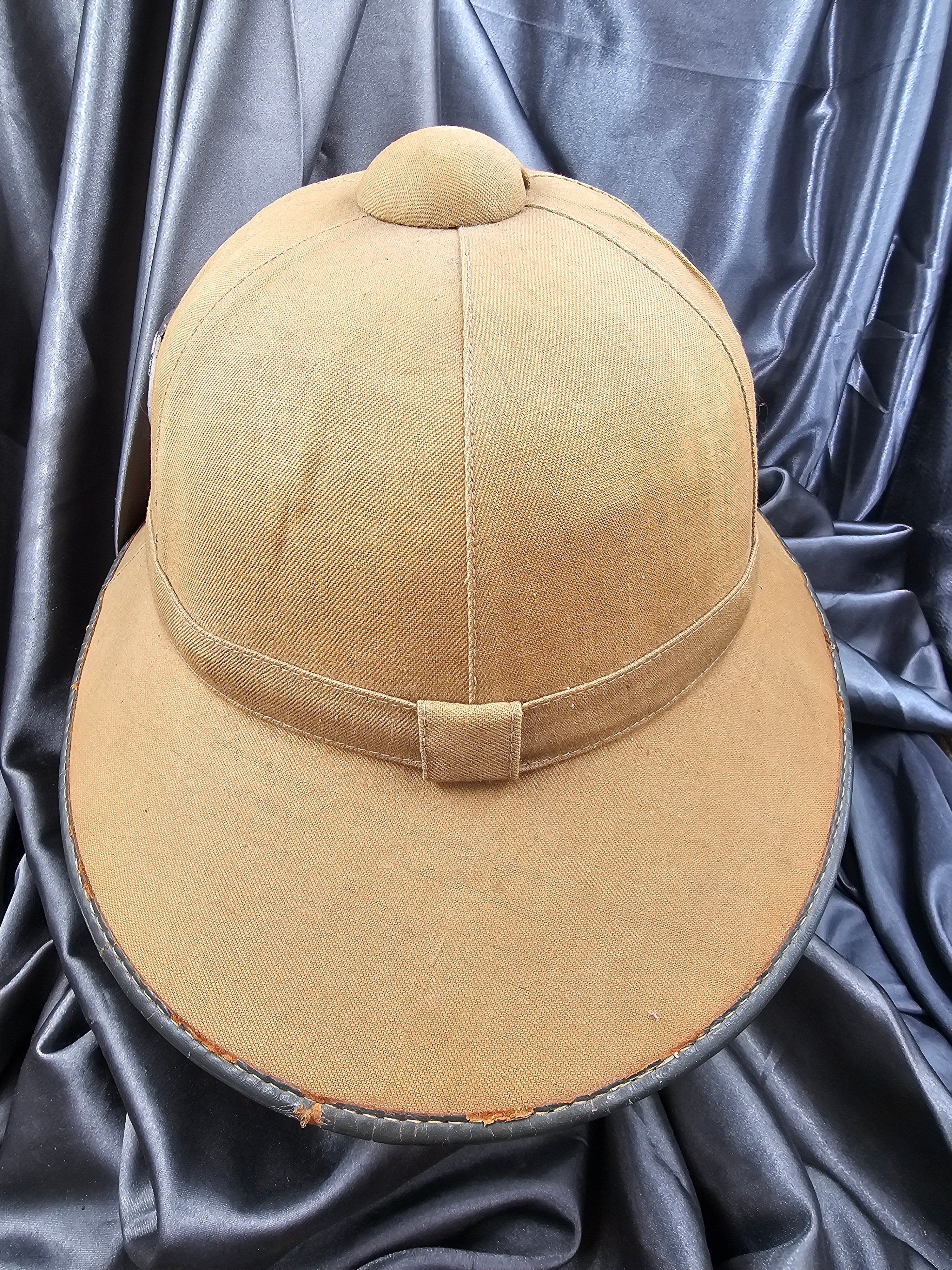 WWII GERMAN FIRST PATTERN PITH HELMET — image 5