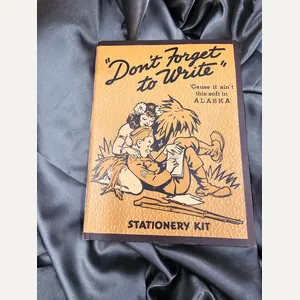 WWII 'DON'T FORGET TO WRITE' STATIONARY KIT