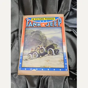 WWII TANK JEEP PUZZLE