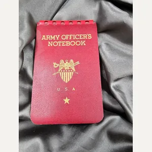 WWII US ARMY OFFICERS NOTEBOOK