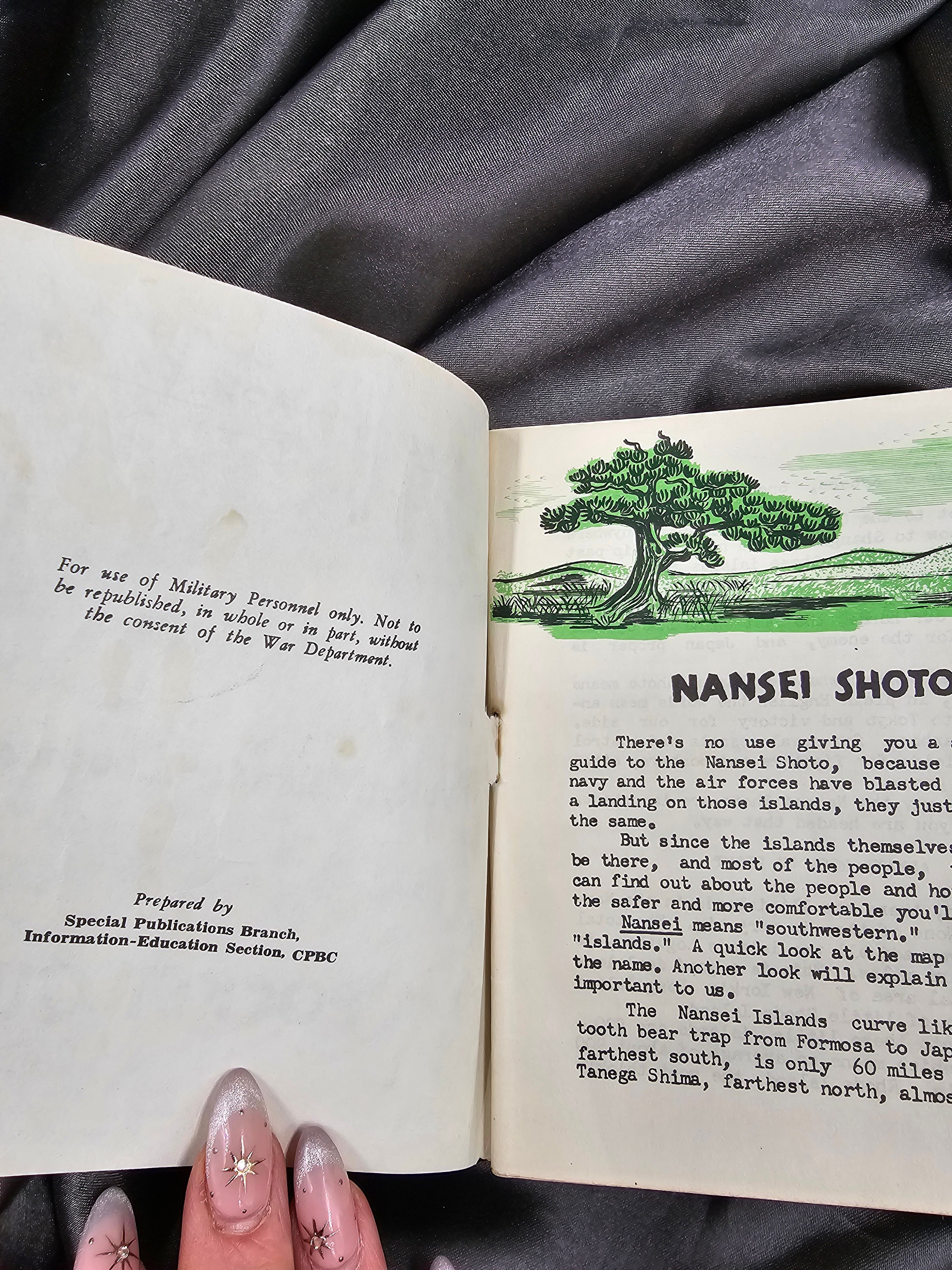 WWII US NANSET SHOTO - A POCKET GUIDE — image 4