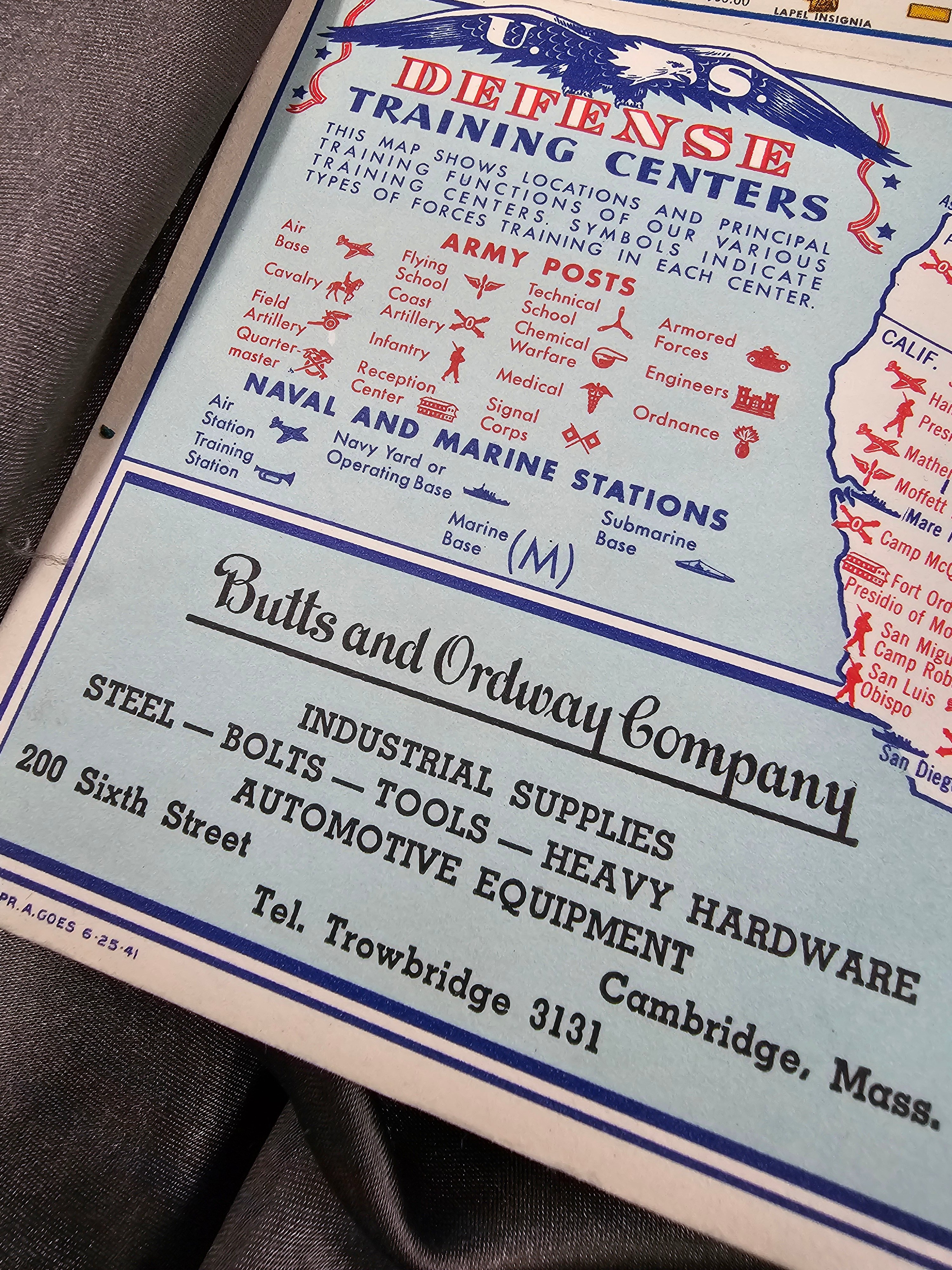 WWII ADVERTISING CUSTOMER GIFTS — image 2