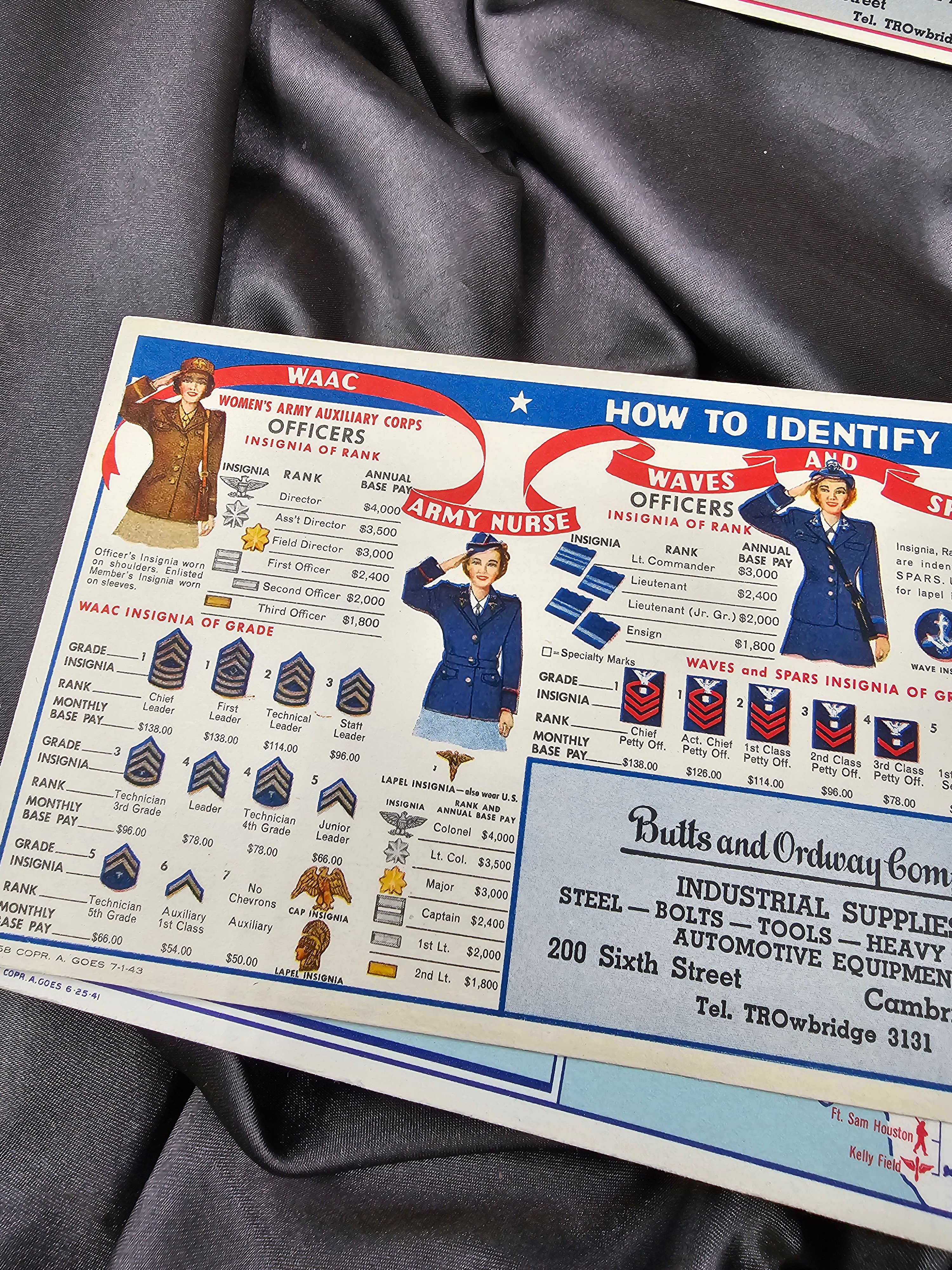 WWII ADVERTISING CUSTOMER GIFTS — image 3