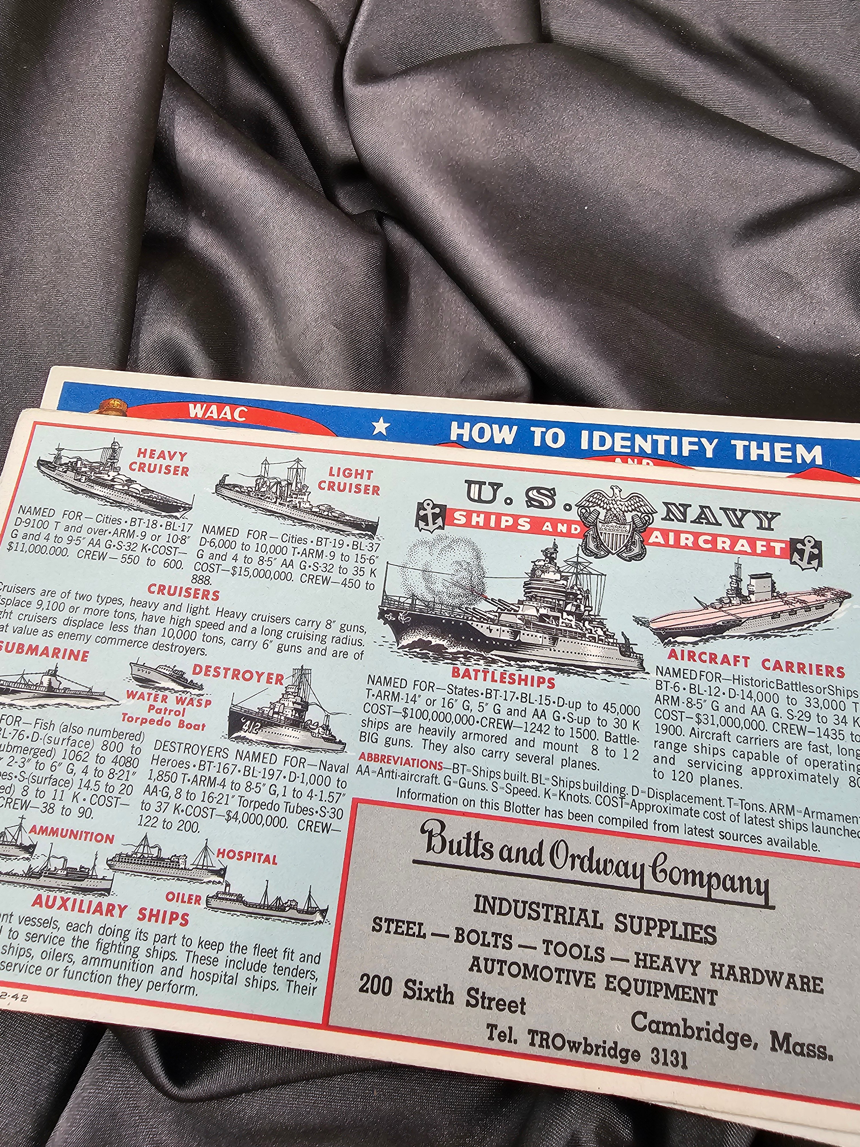 WWII ADVERTISING CUSTOMER GIFTS — image 4