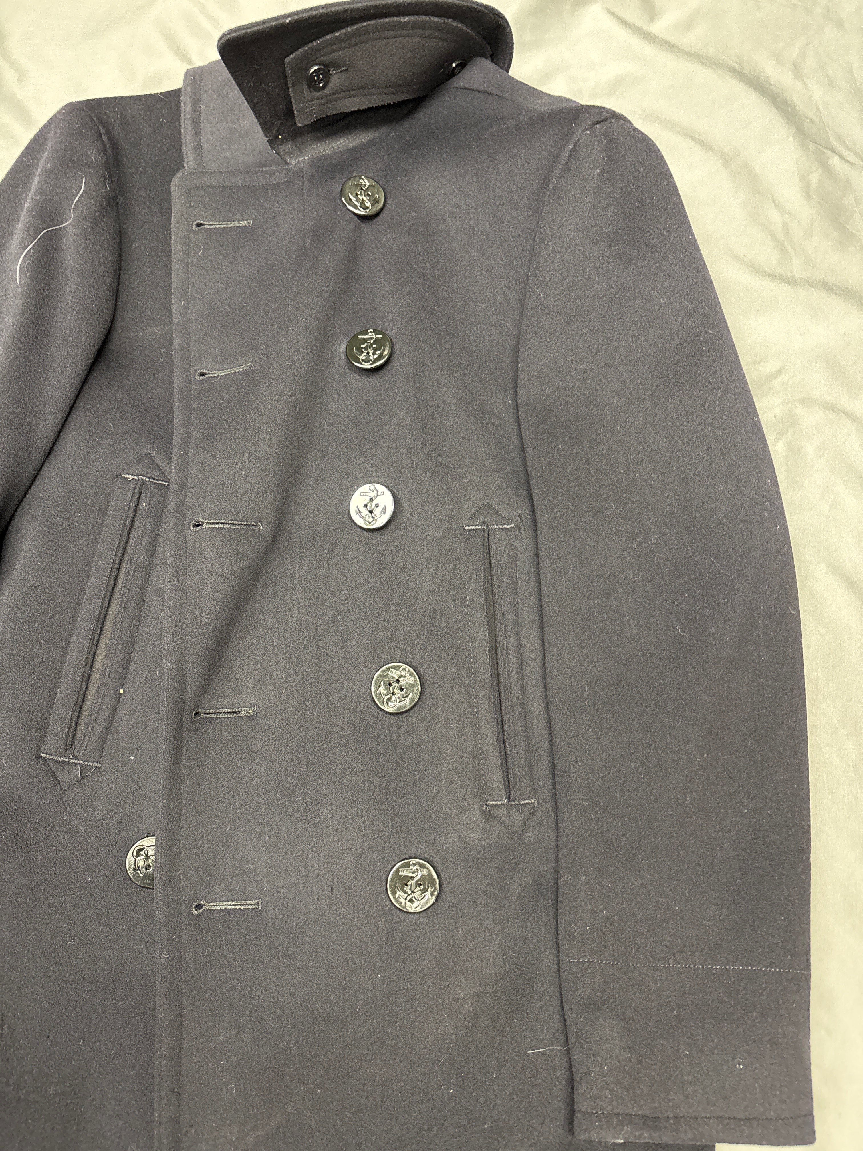 WWII US NAVY PEACOAT — image 3