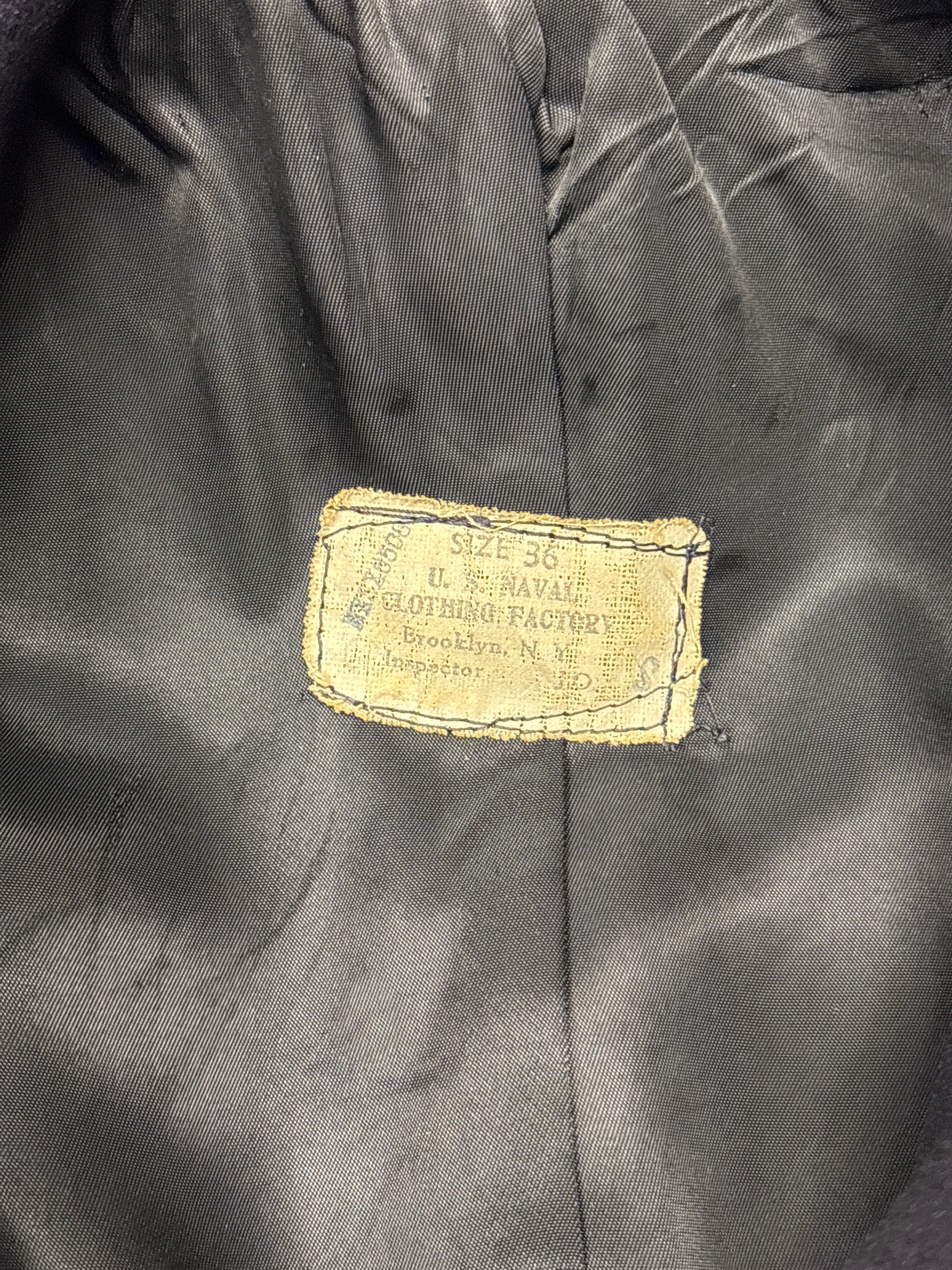 WWII US NAVY PEACOAT — image 5