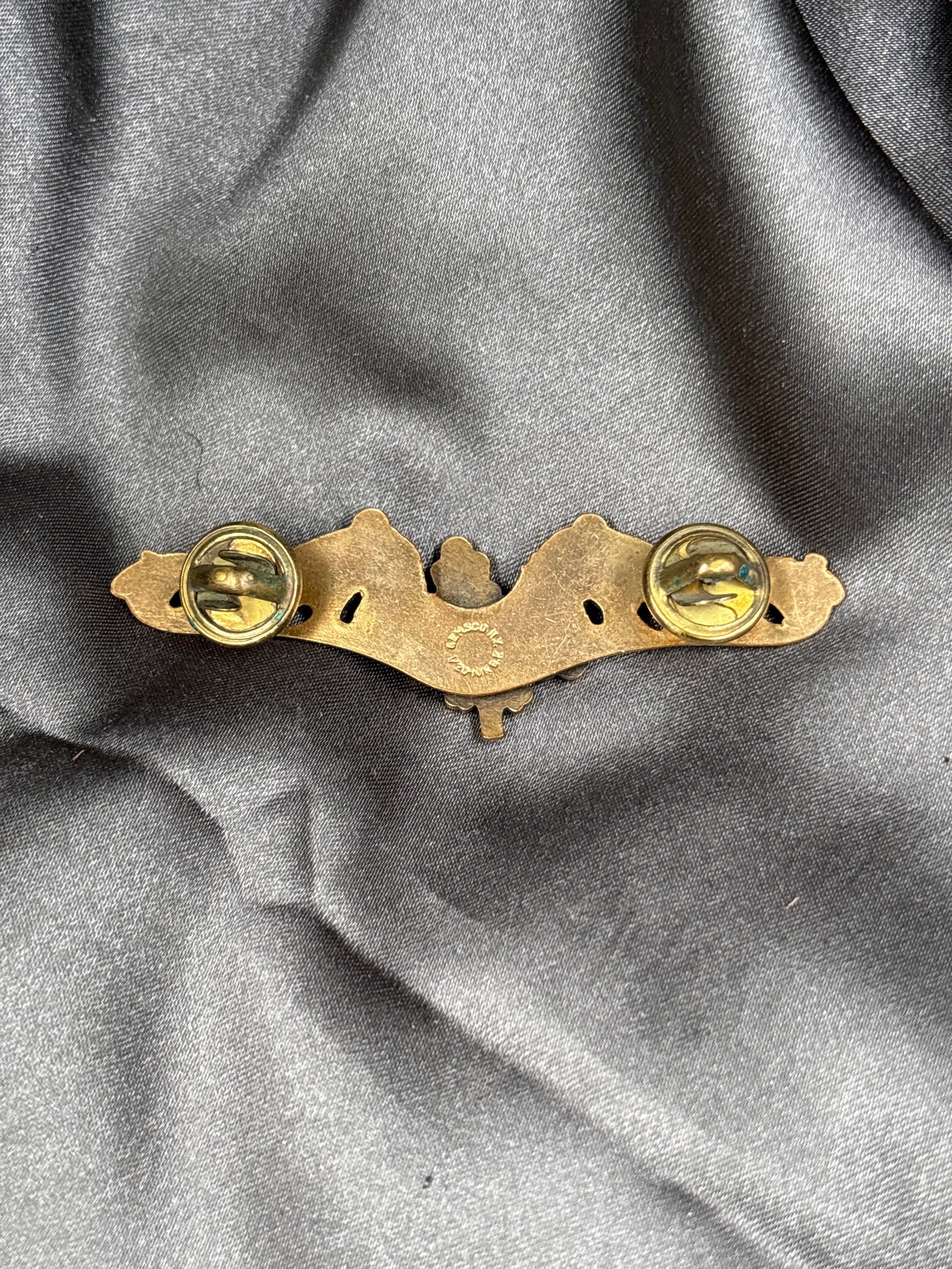 VIETNAM ERA SUBMARINE SUPPLIES GOLD GEMSCO DOLPHINS — image 2