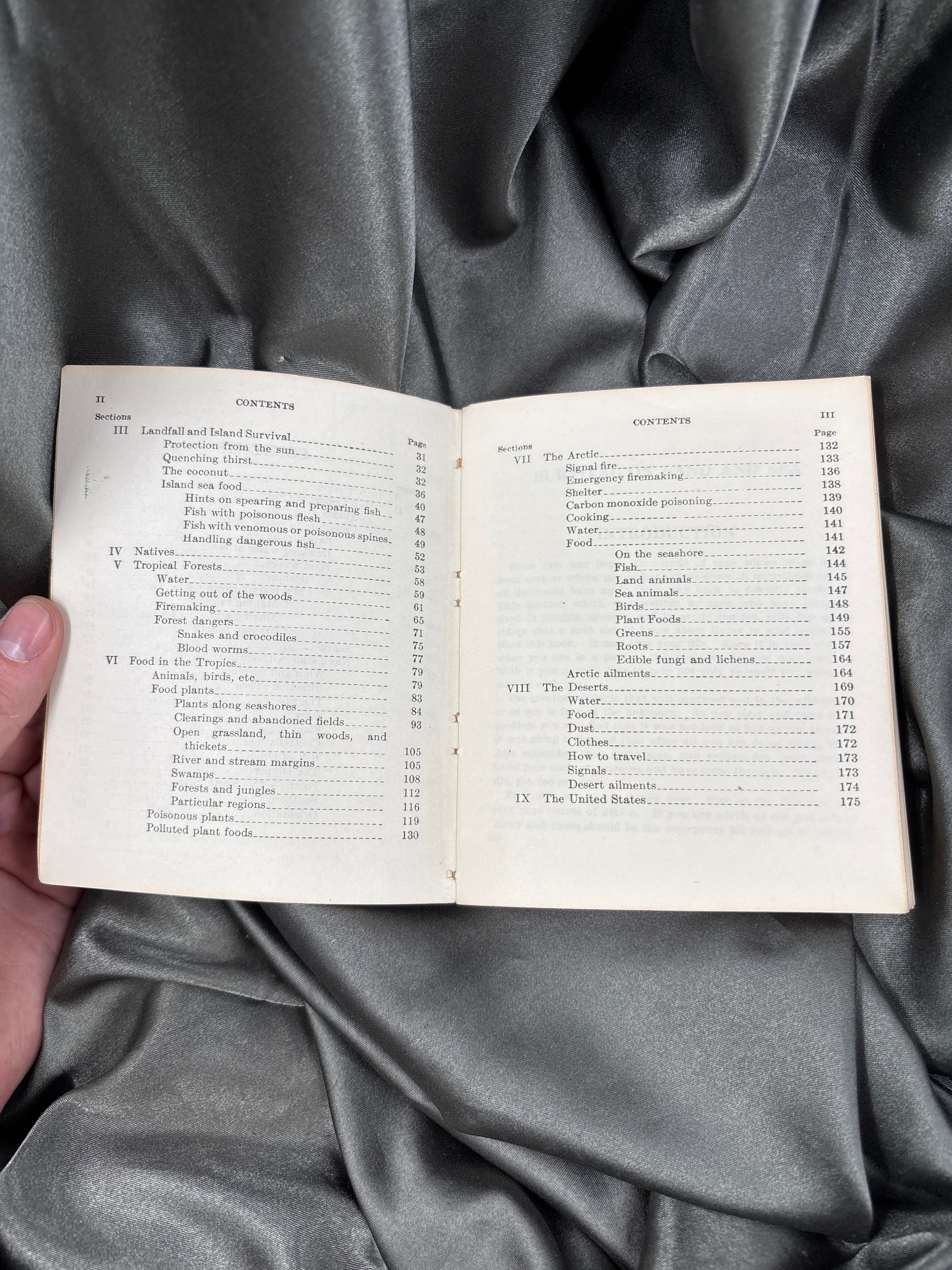 WWII SURVIVAL ON LAND AND SEA BOOK — image 2