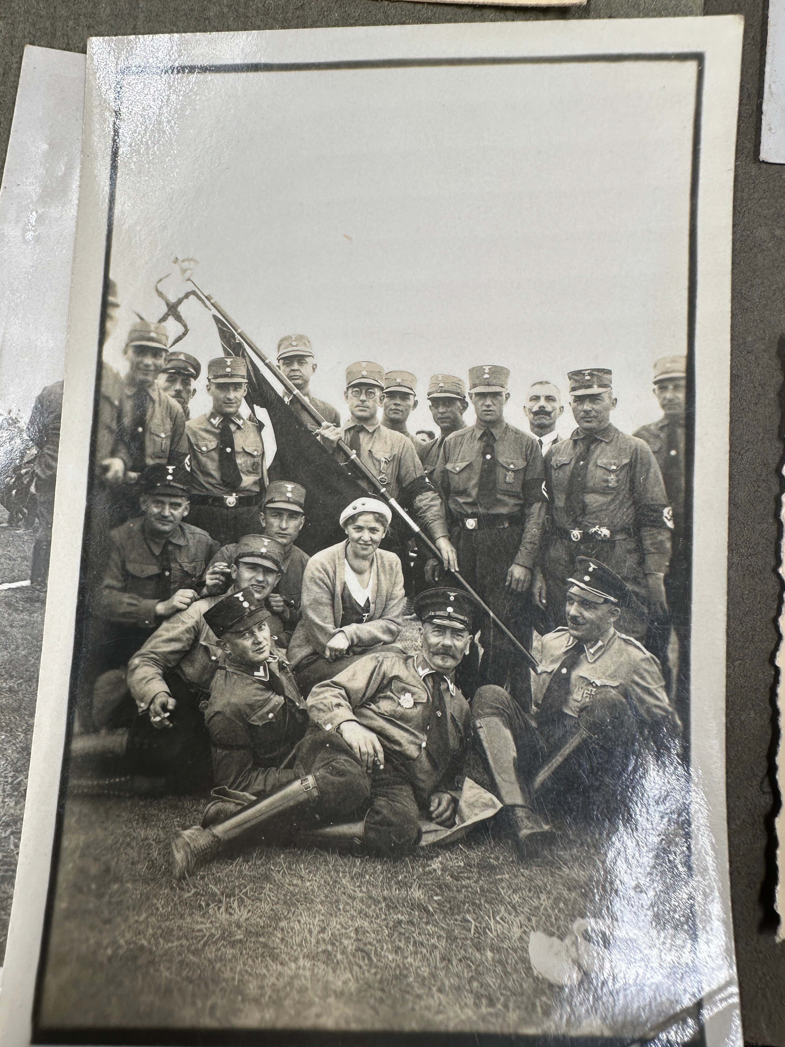 WWII GERMAN SA 'BOOK BURNING' & NURSES PHOTO ALBUM — image 11
