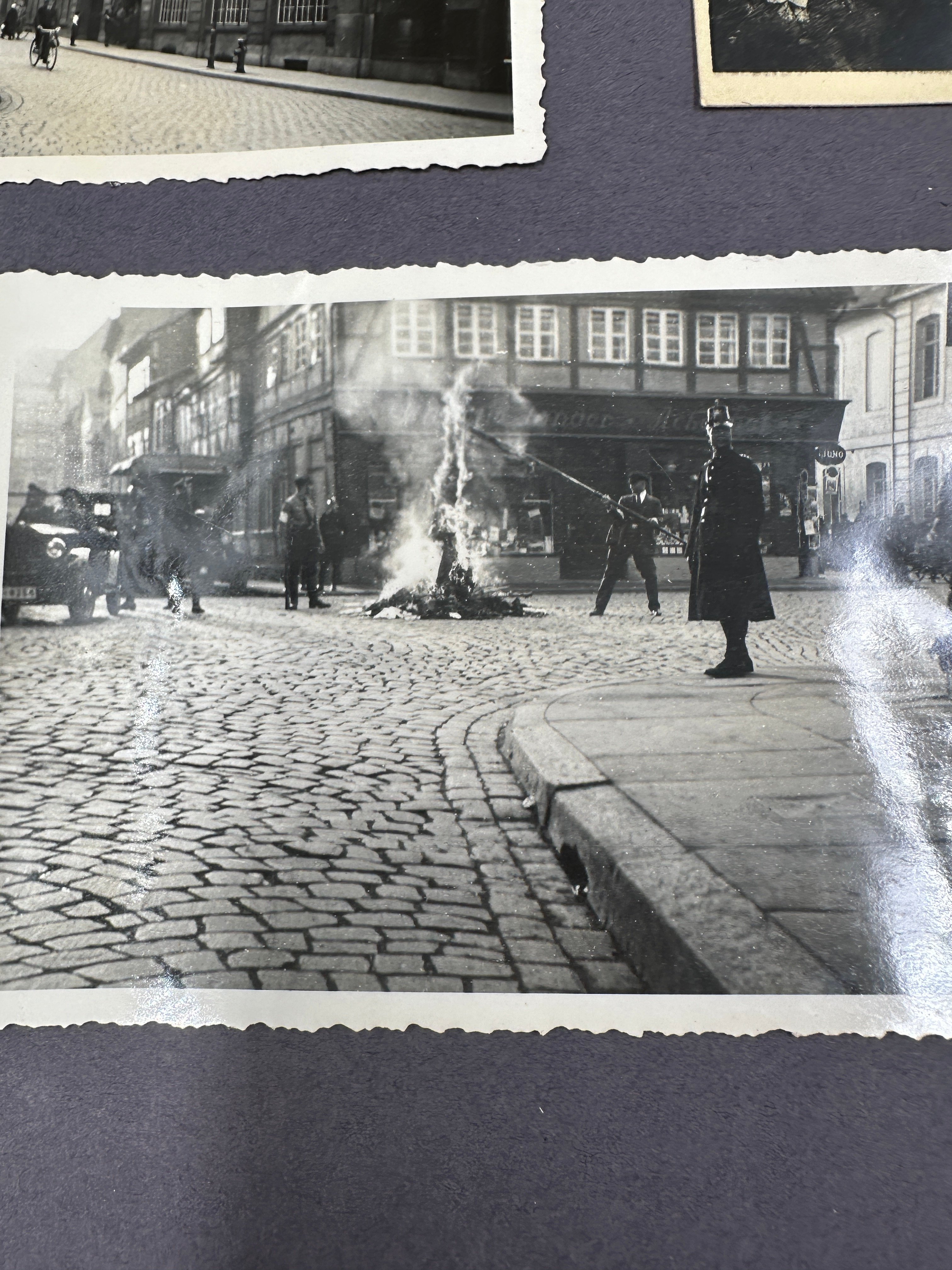 WWII GERMAN SA 'BOOK BURNING' & NURSES PHOTO ALBUM — image 14