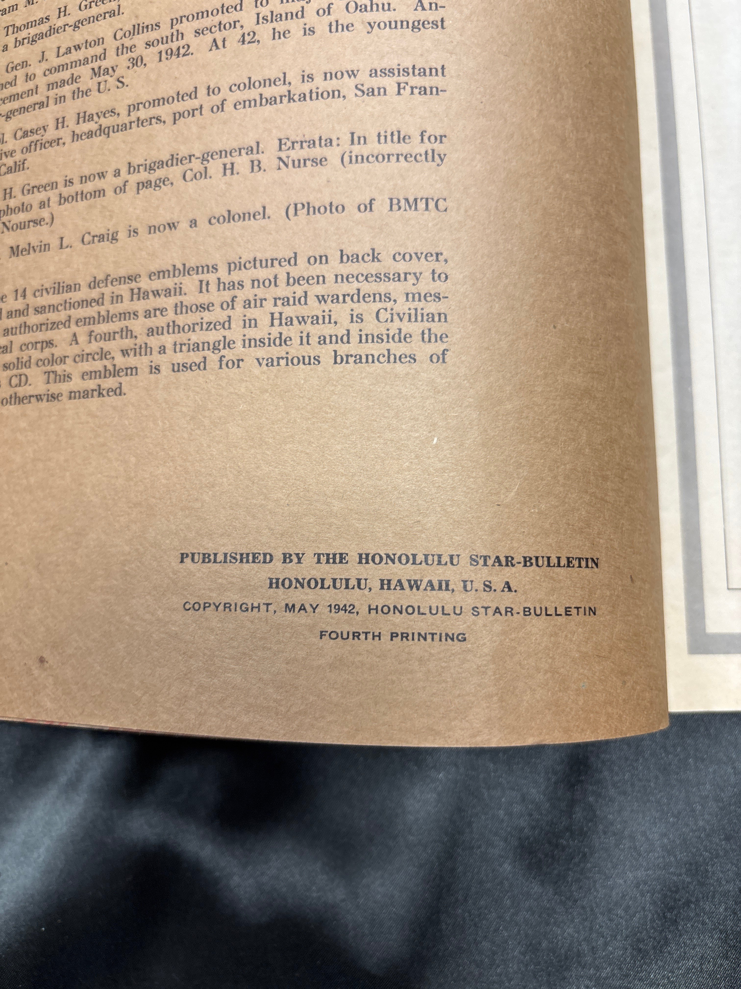 WWII MAGAZINE HAWAII AT EAST VOLUME 1 AND 2 — image 3