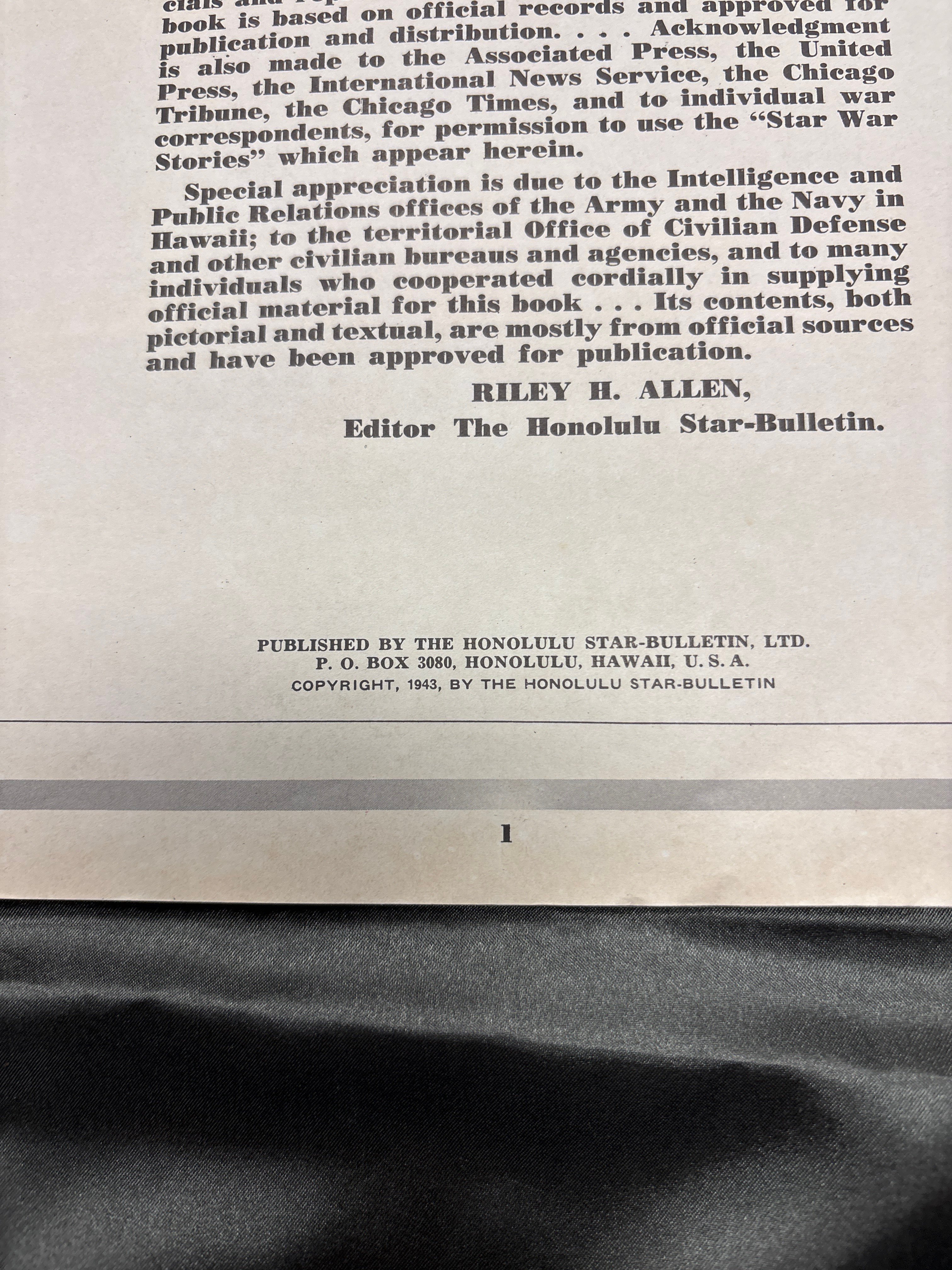 WWII MAGAZINE HAWAII AT EAST VOLUME 1 AND 2 — image 5