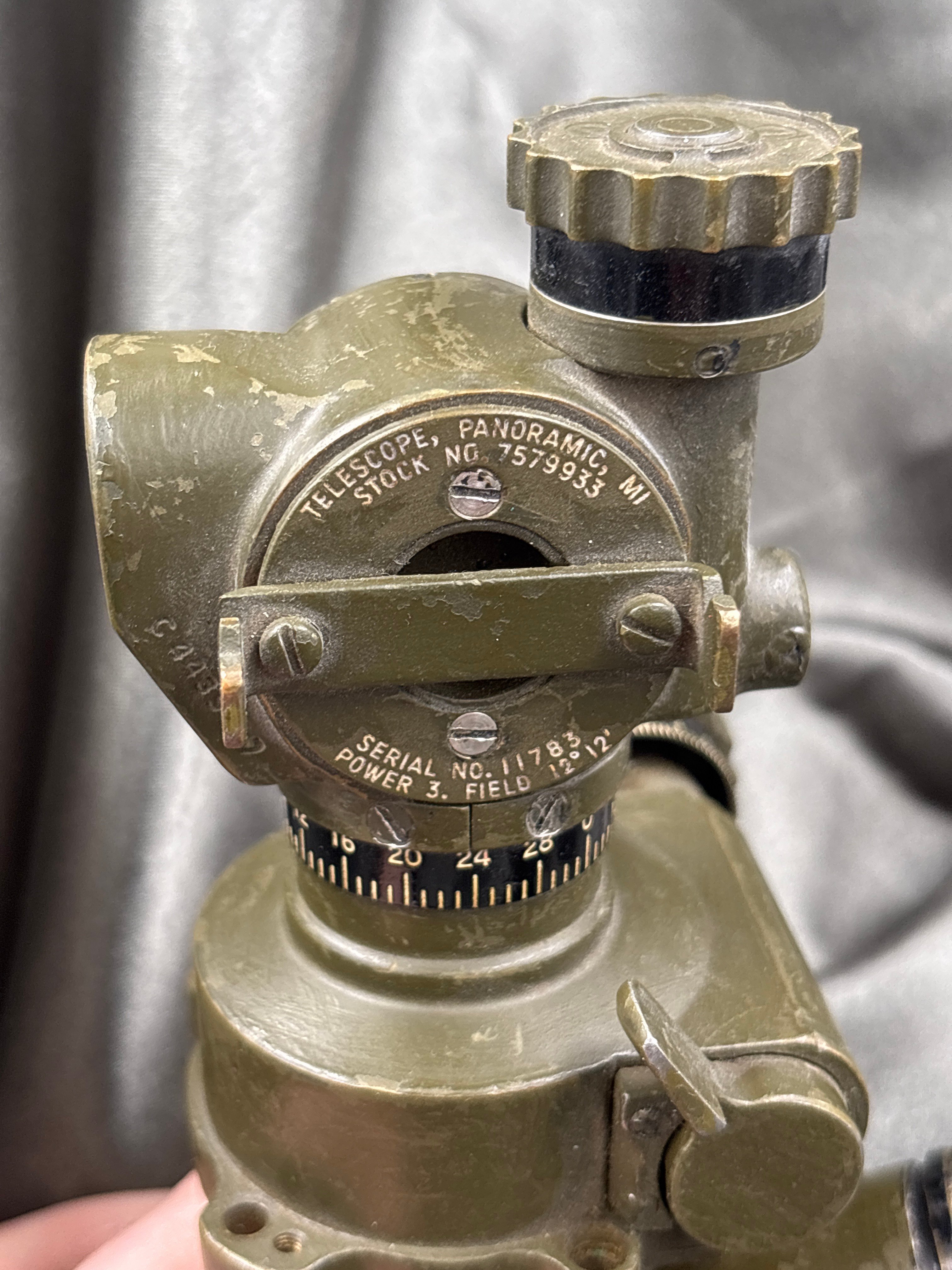 WWII M1 TELESCOPE PANORAMIC FOR HOWITZER — image 4