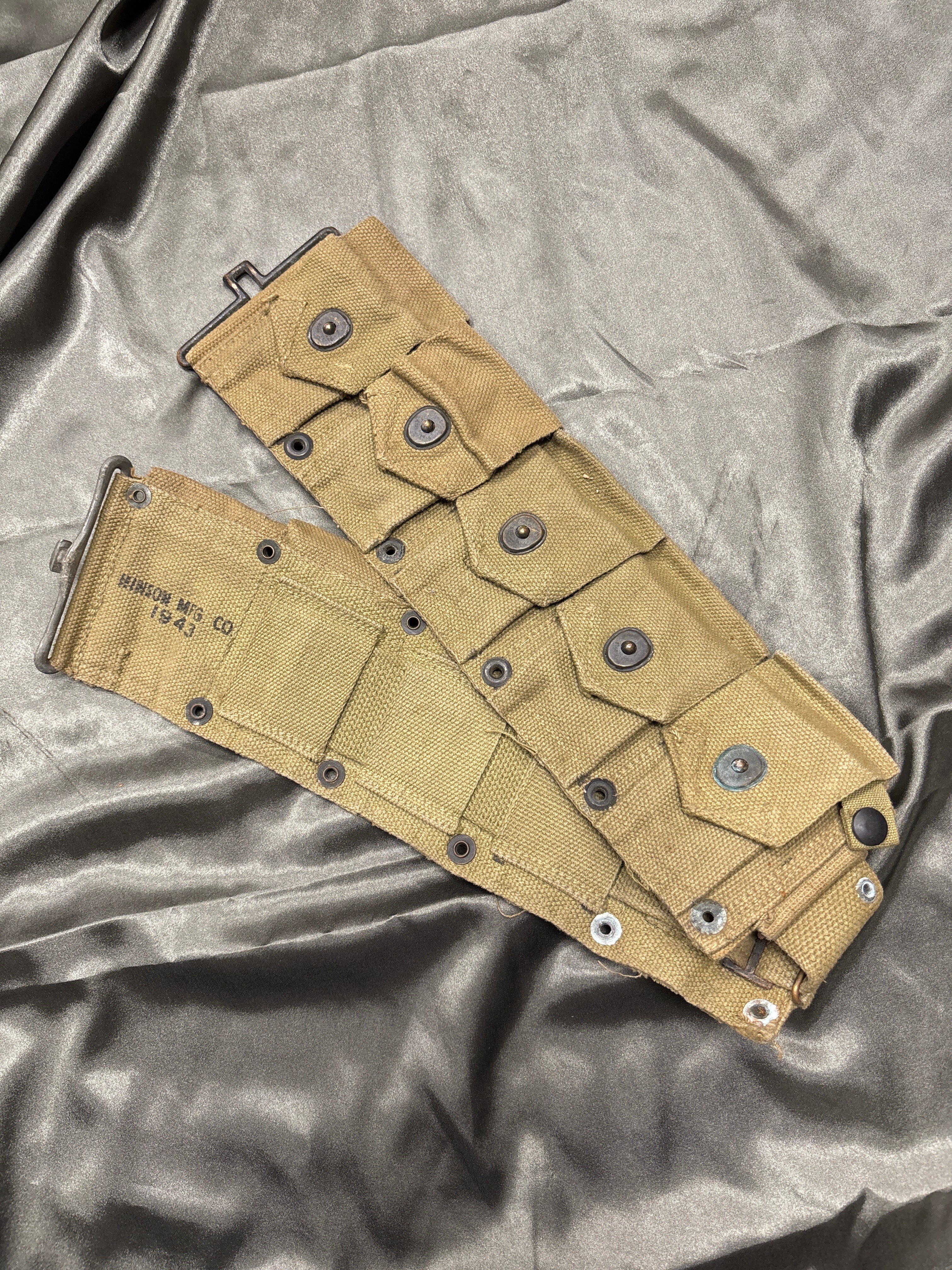 WWII US CARTRIDGE BELT — image 2