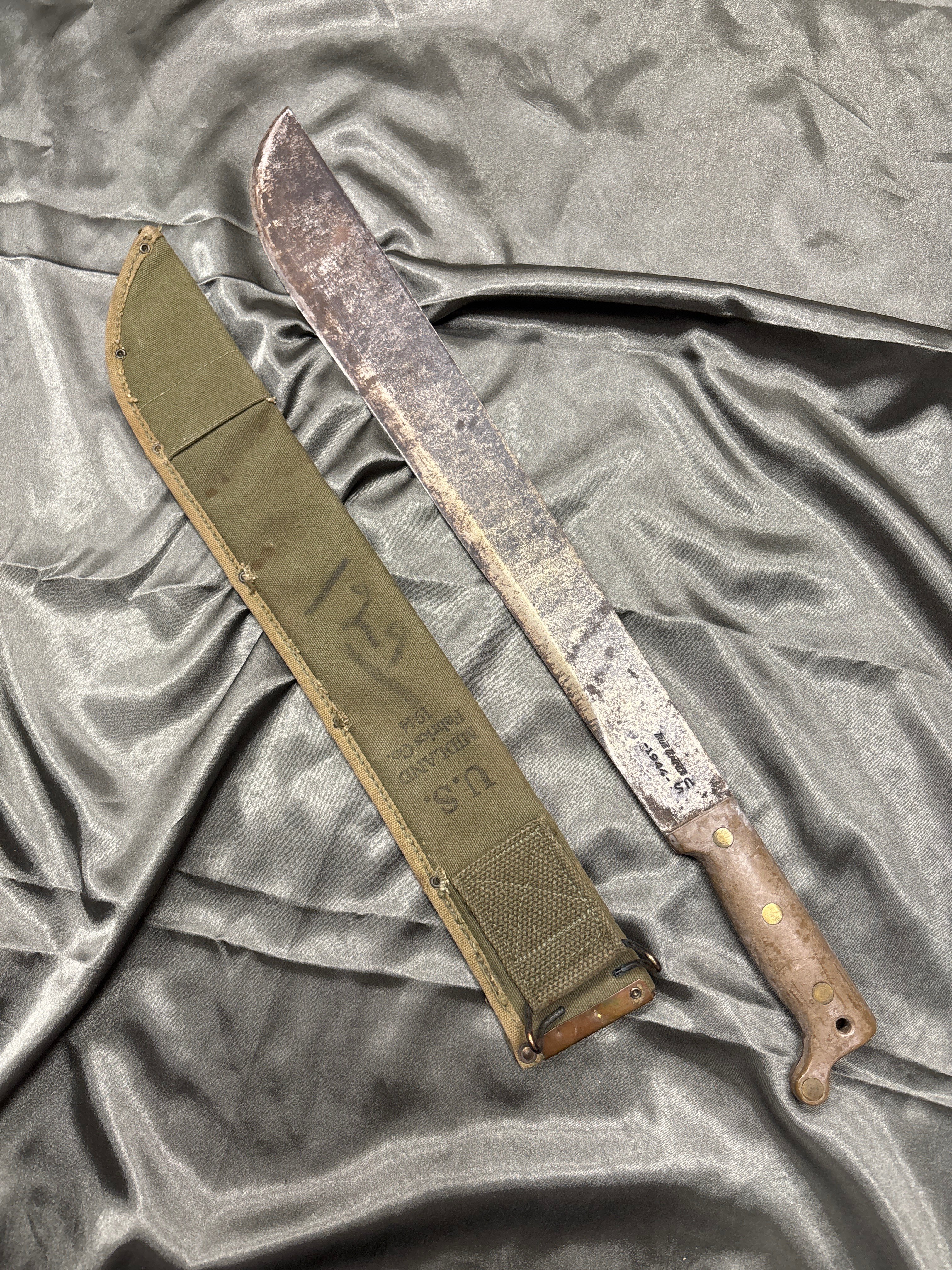 WWII US ARMY MACHETE — image 2