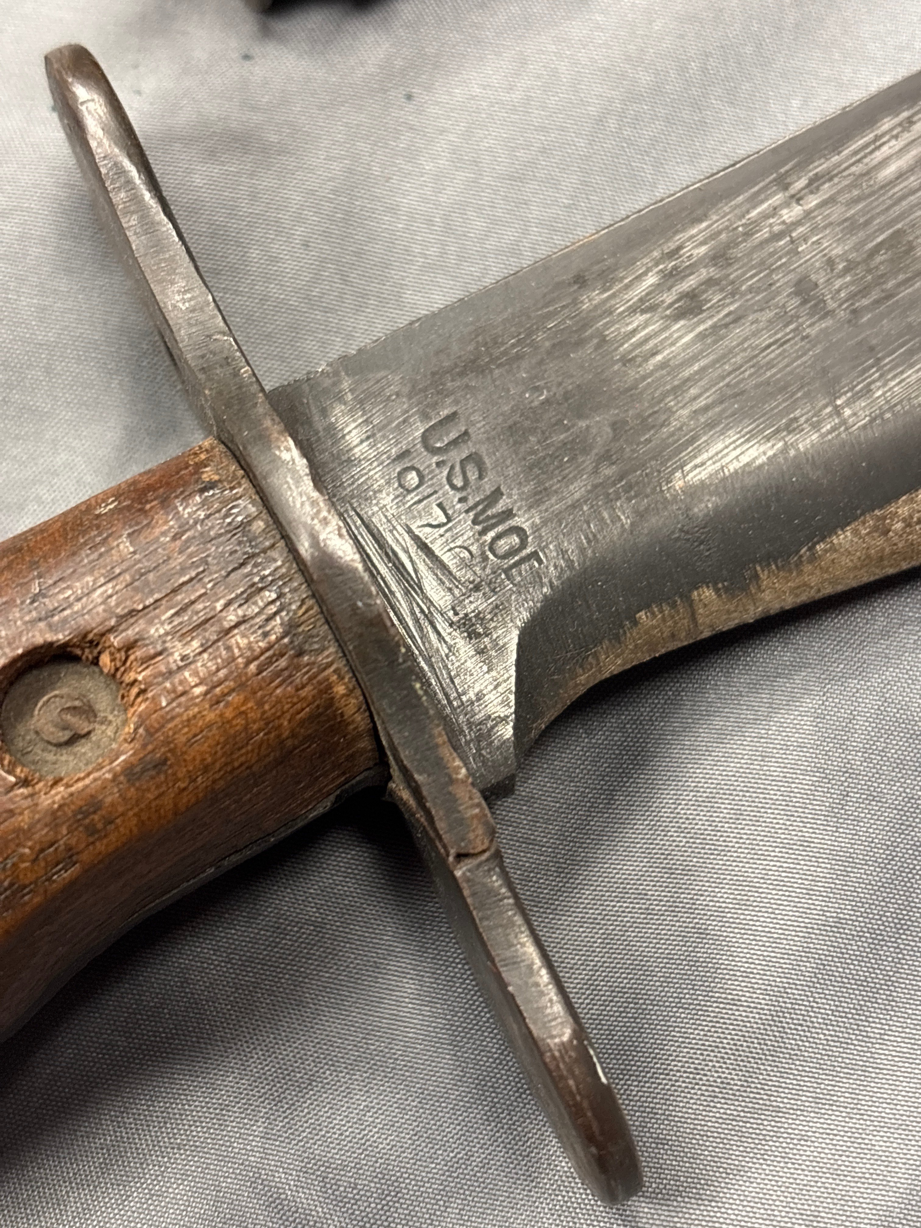 WWI M1917 US BOLO KNIFE — image 4