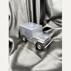 VINTAGE MADE IN GERMANY JEEP DESK LIGHTER