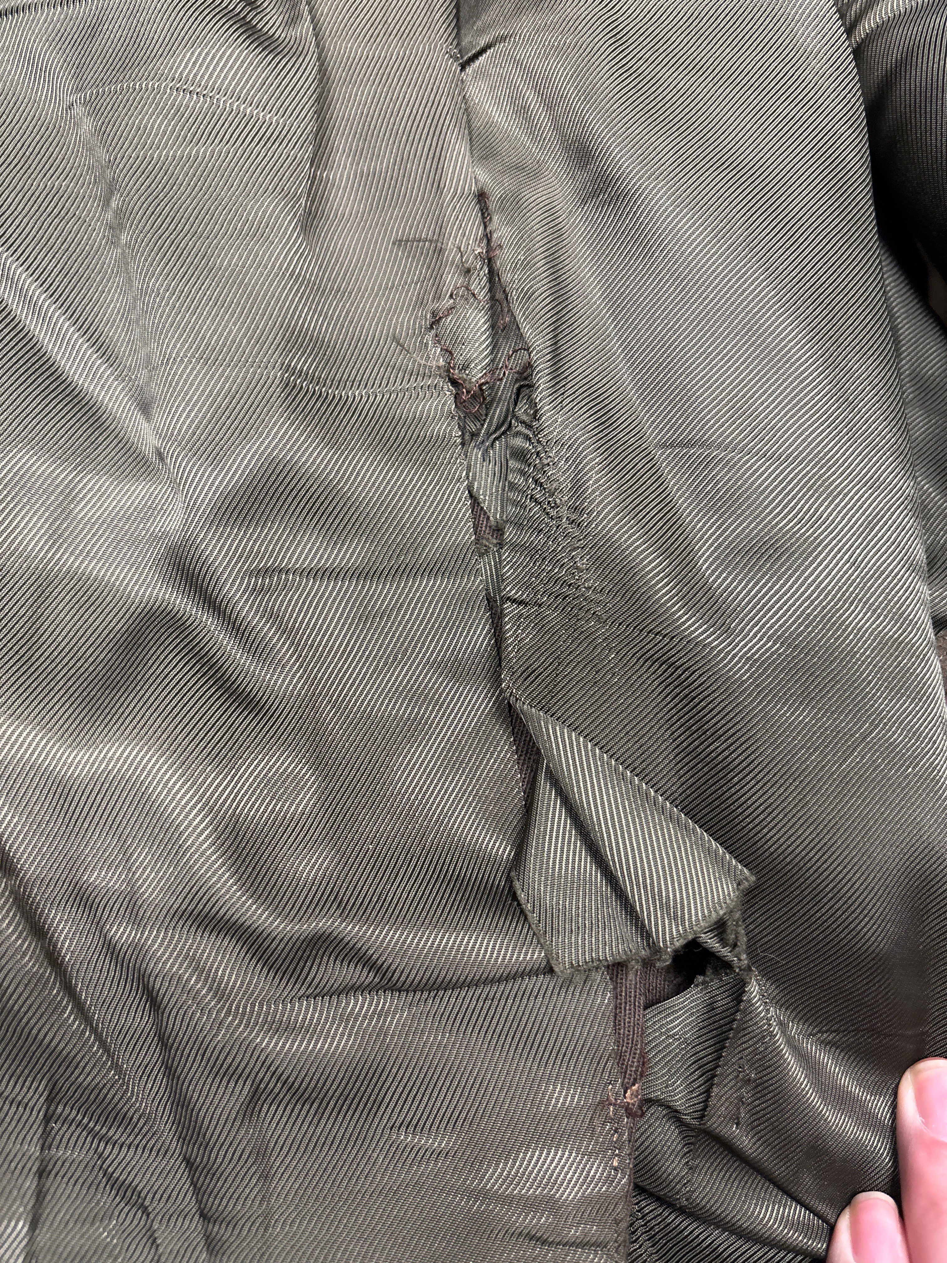 WWII US OFFICER ENGINEER UNIFORM AND VISOR CAP — image 8