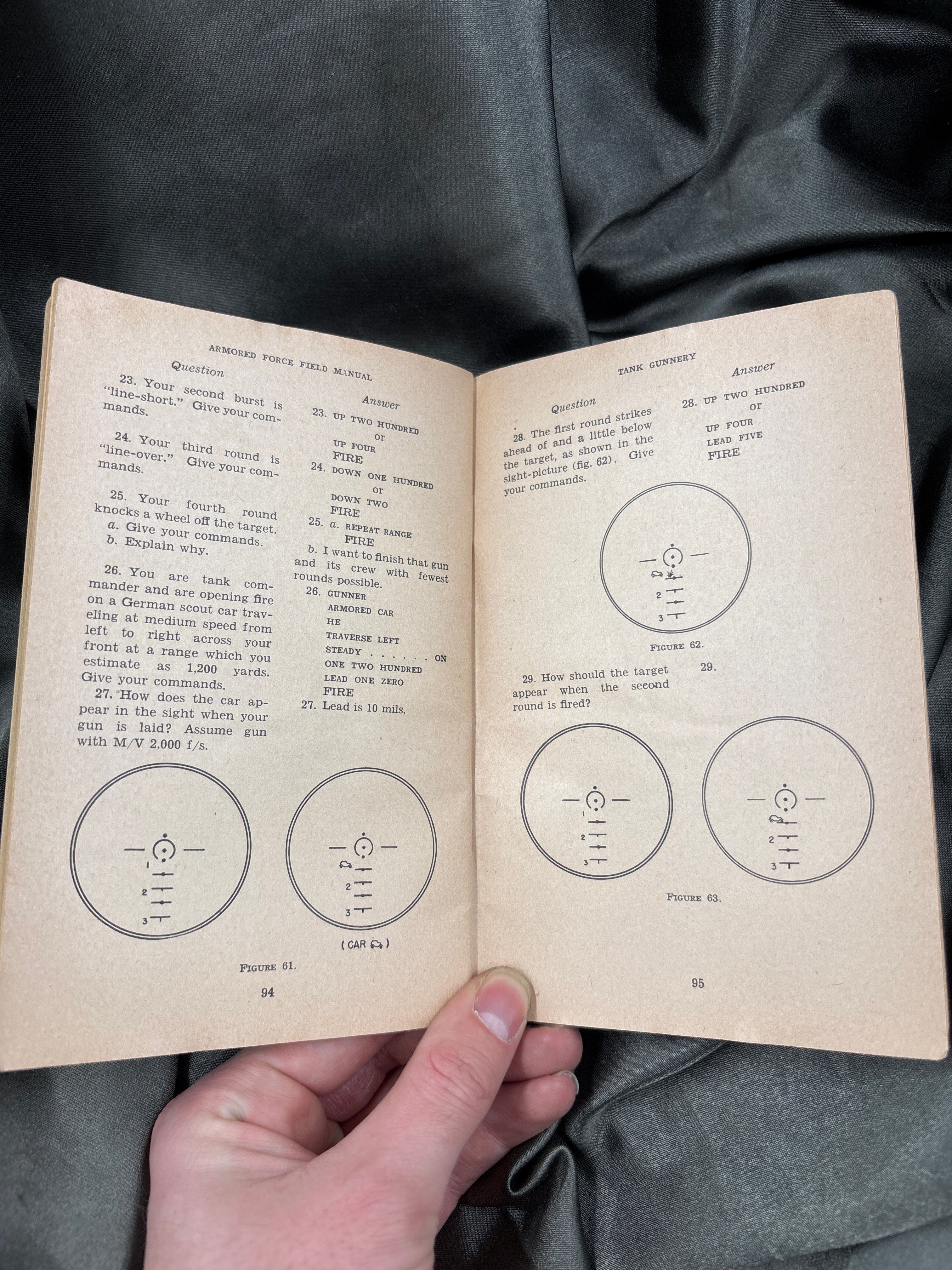 WWII ARMORED FORCE FIELD MANUAL - TANK GUNNERY — image 5