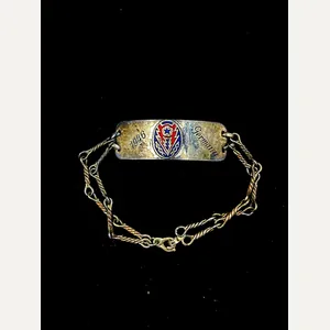 WWII ERA OCCUPATION ETO SOUVENIR BRACELET