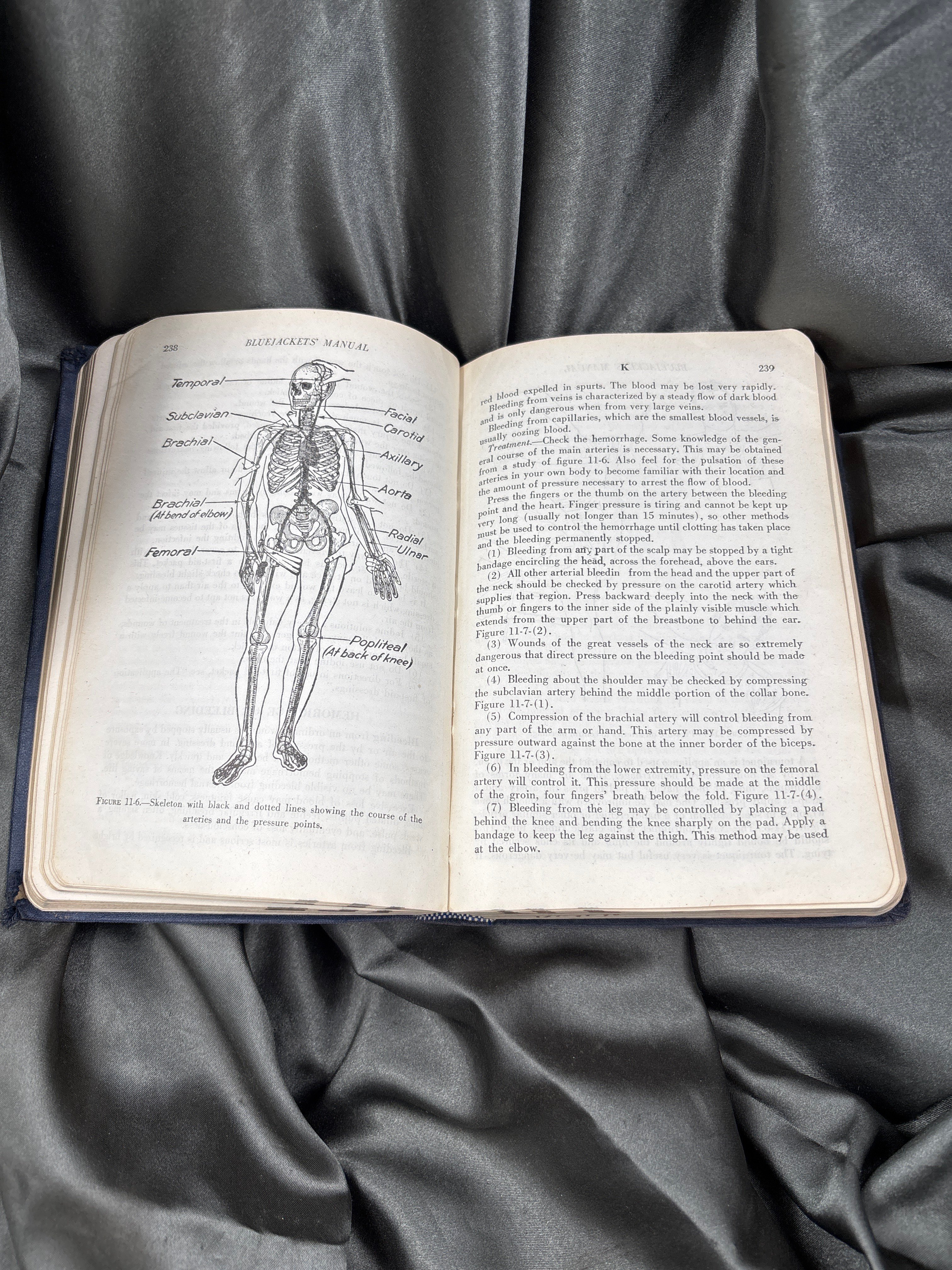 WWII US NAVY 1943 BLUE JACKET MANUAL — image 2