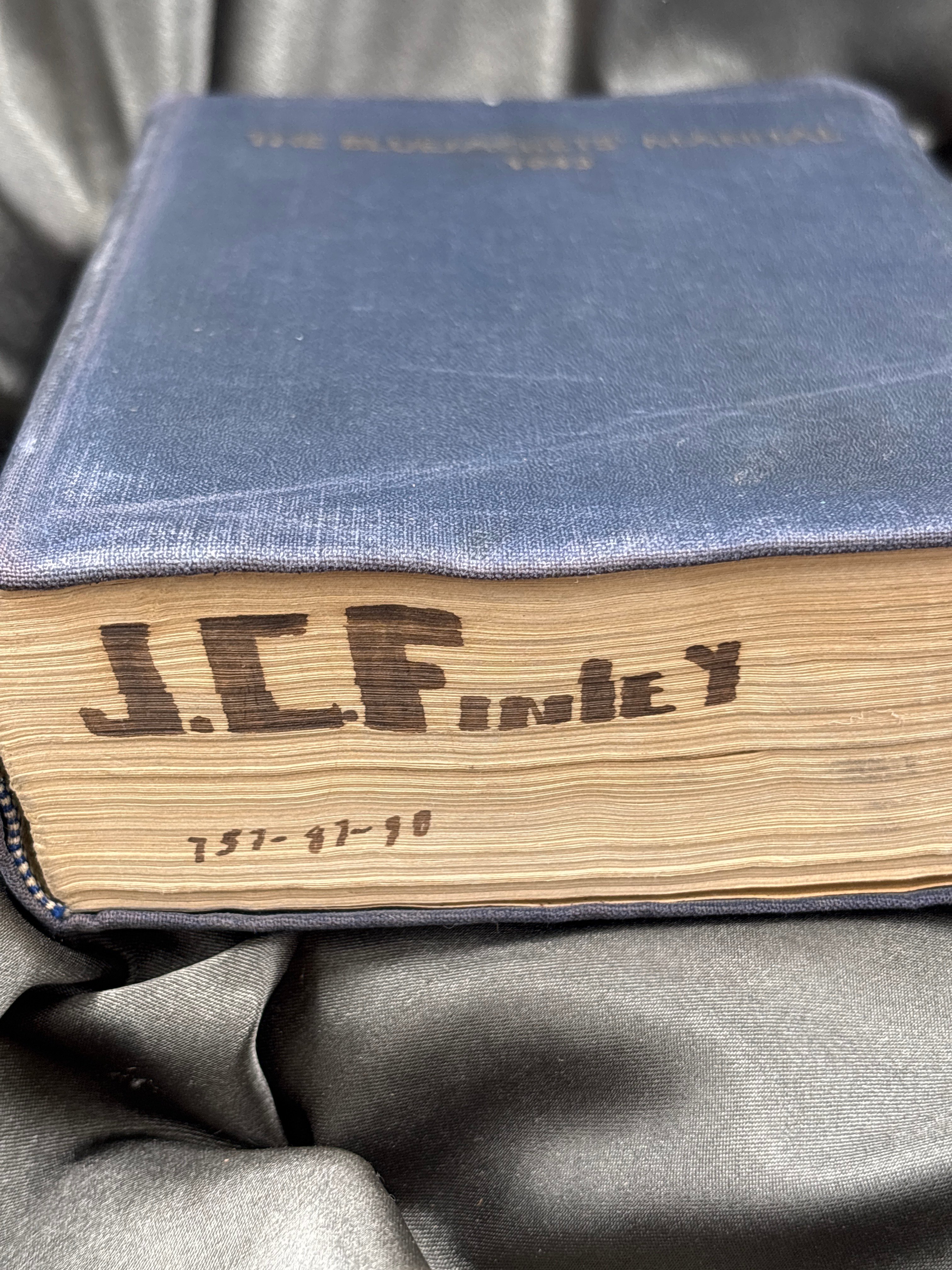 WWII US NAVY 1943 BLUE JACKET MANUAL — image 5