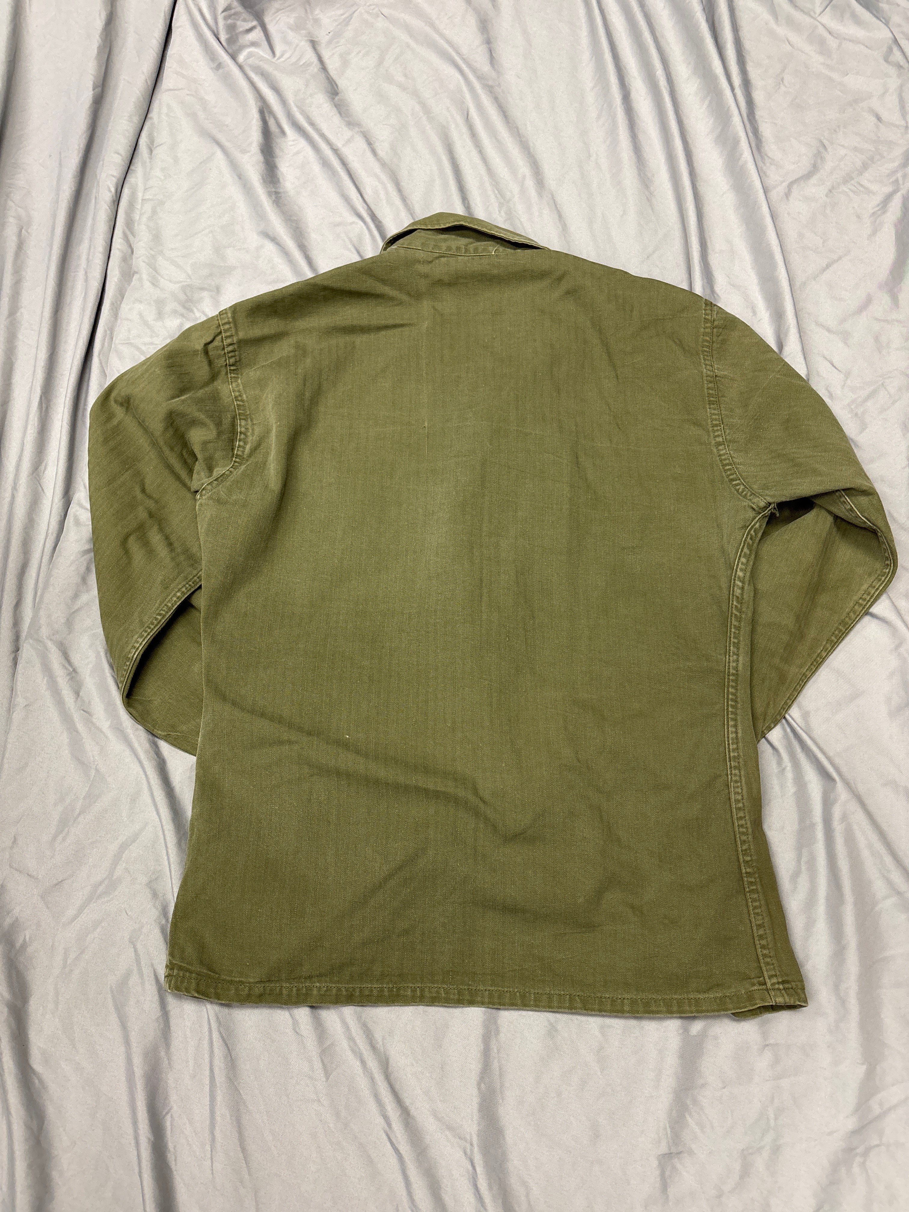 US MARINE CORPS P53 HBT UTILITY SHIRT — image 5