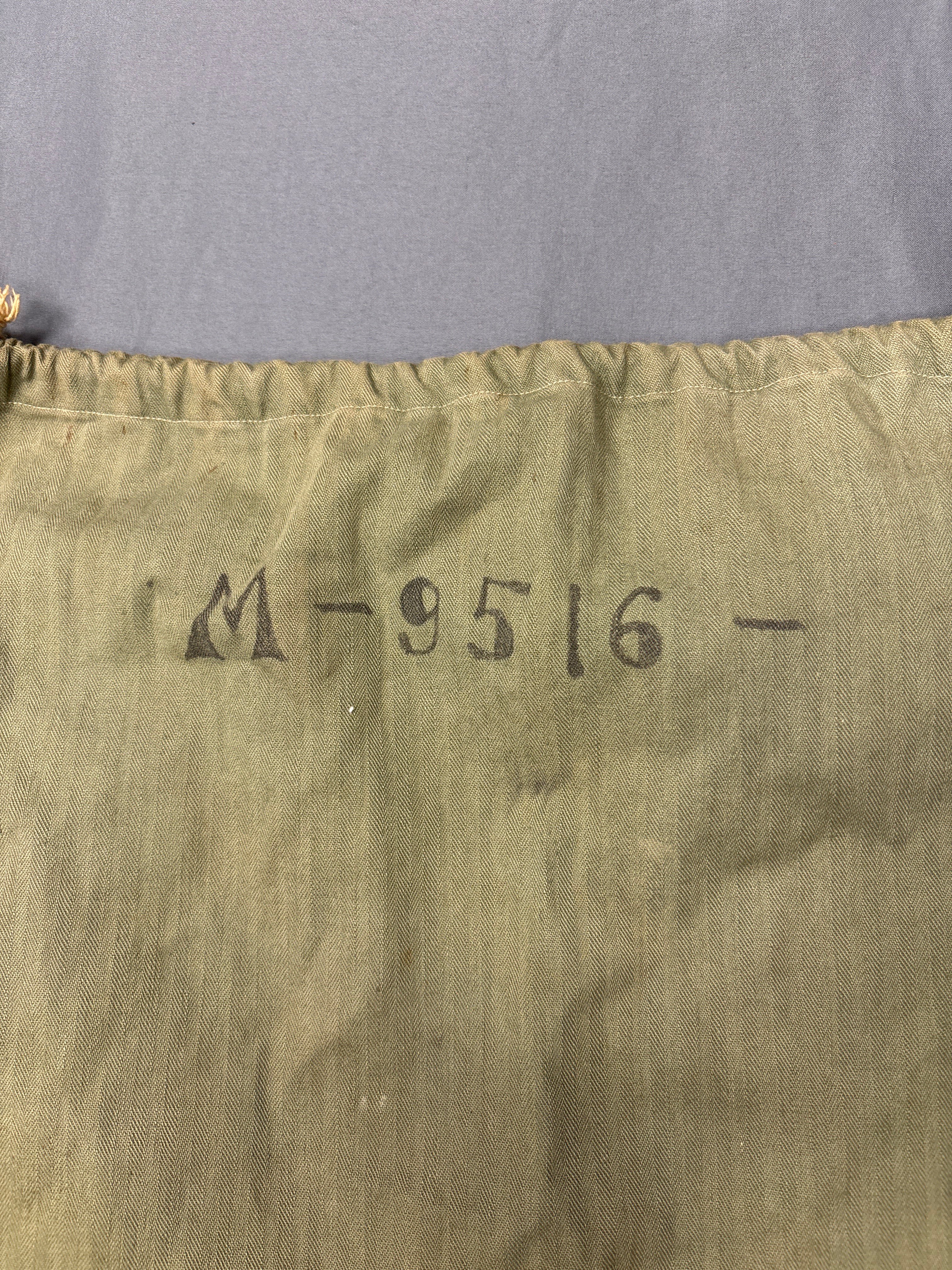 WWII US MARINE CORPS HBT LAUNDRY BAG — image 3