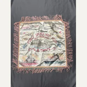 WWII US NAVY YARD BREMERTON SWEETHEART PILLOW