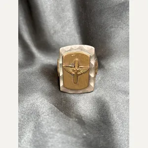 VINTAGE US AIR CORPS MEXICAN SILVER RING