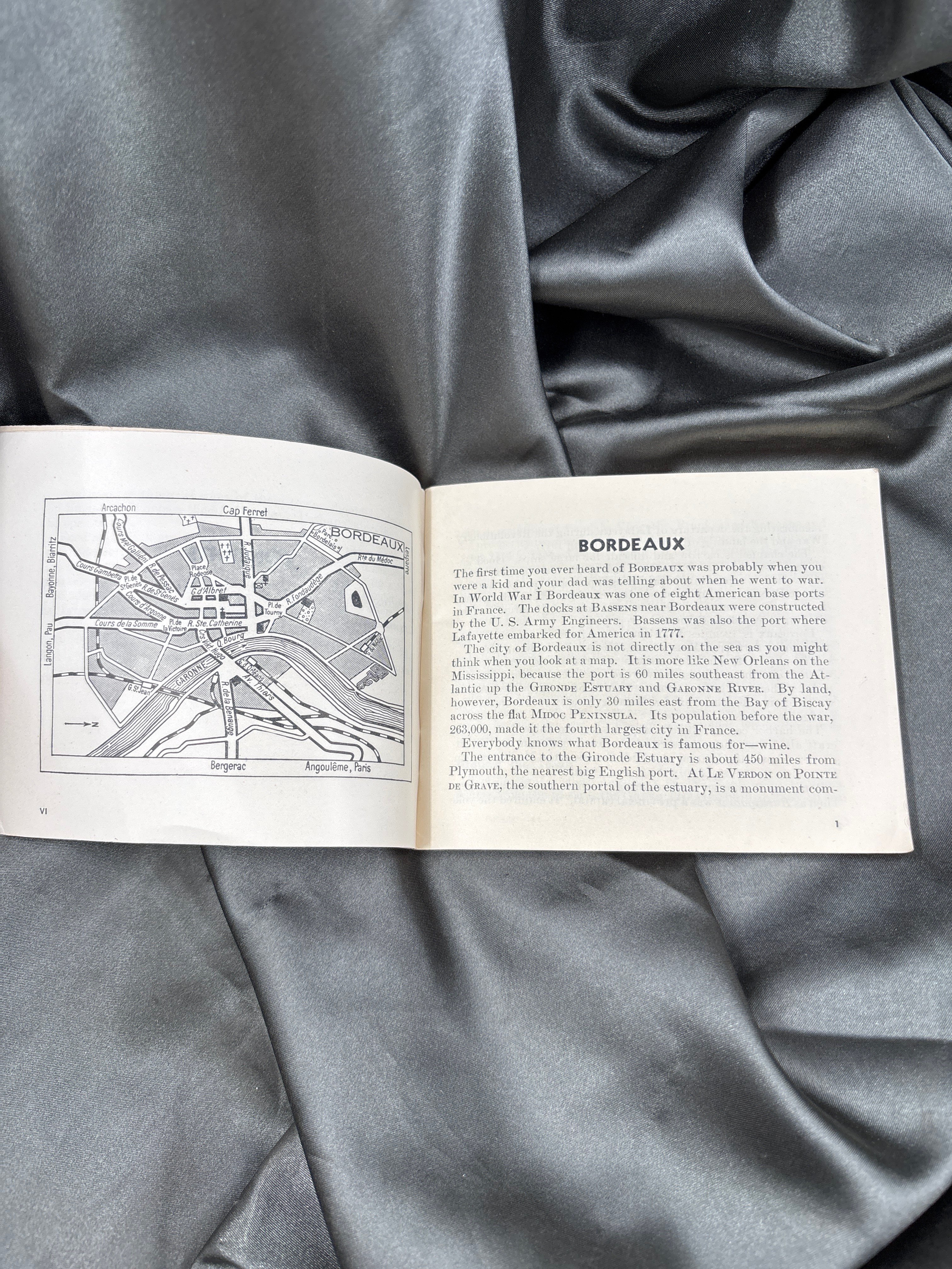 WWII US SOLDIERS POCKET GUIDE TO CITIES OF SOUTHERN FRANCE — image 3