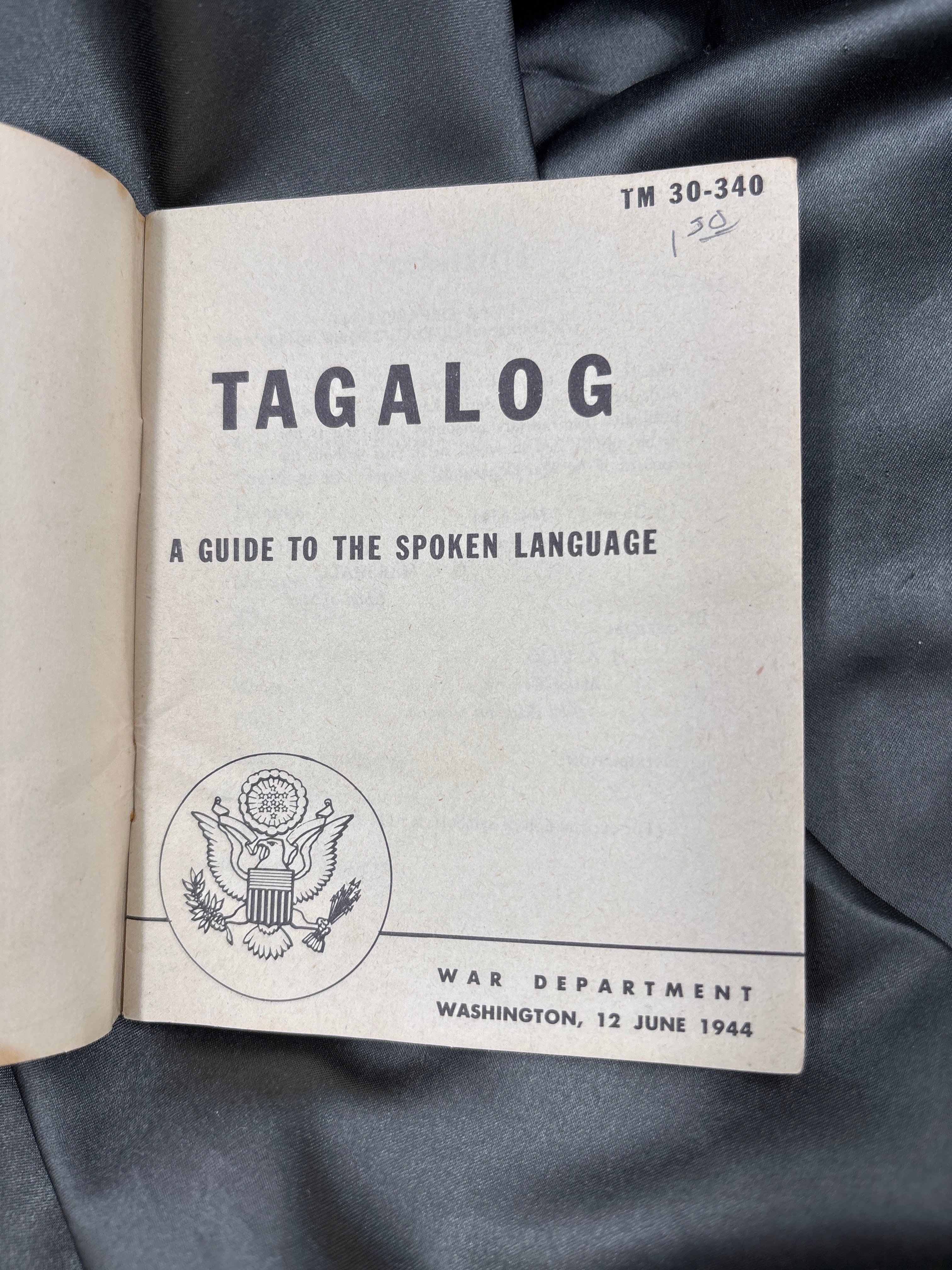 WWII US TAGALOG LANGUAGE GUIDED — image 2