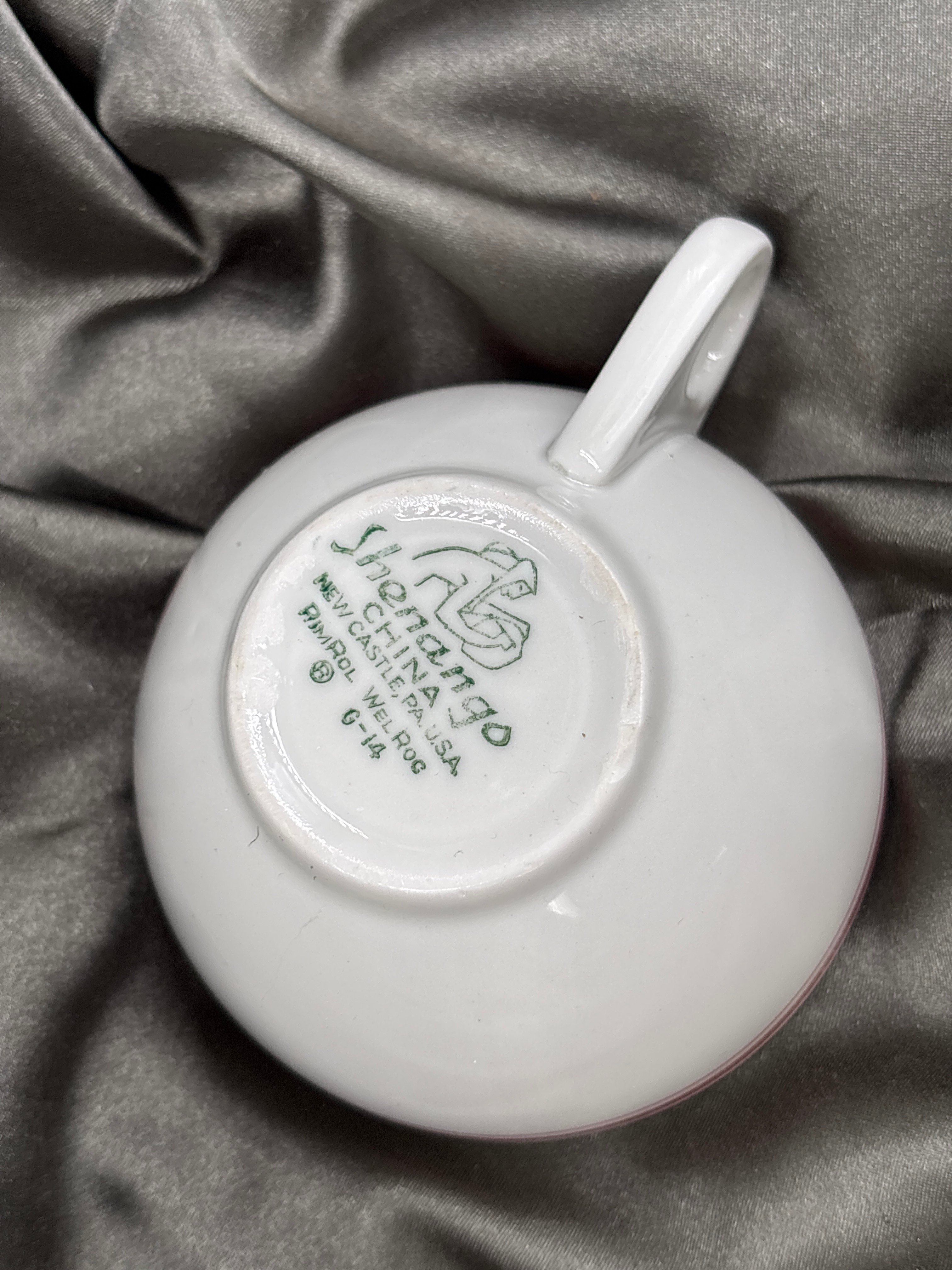 1950's ERA US ARMY MEDICAL TEA CUP — image 3