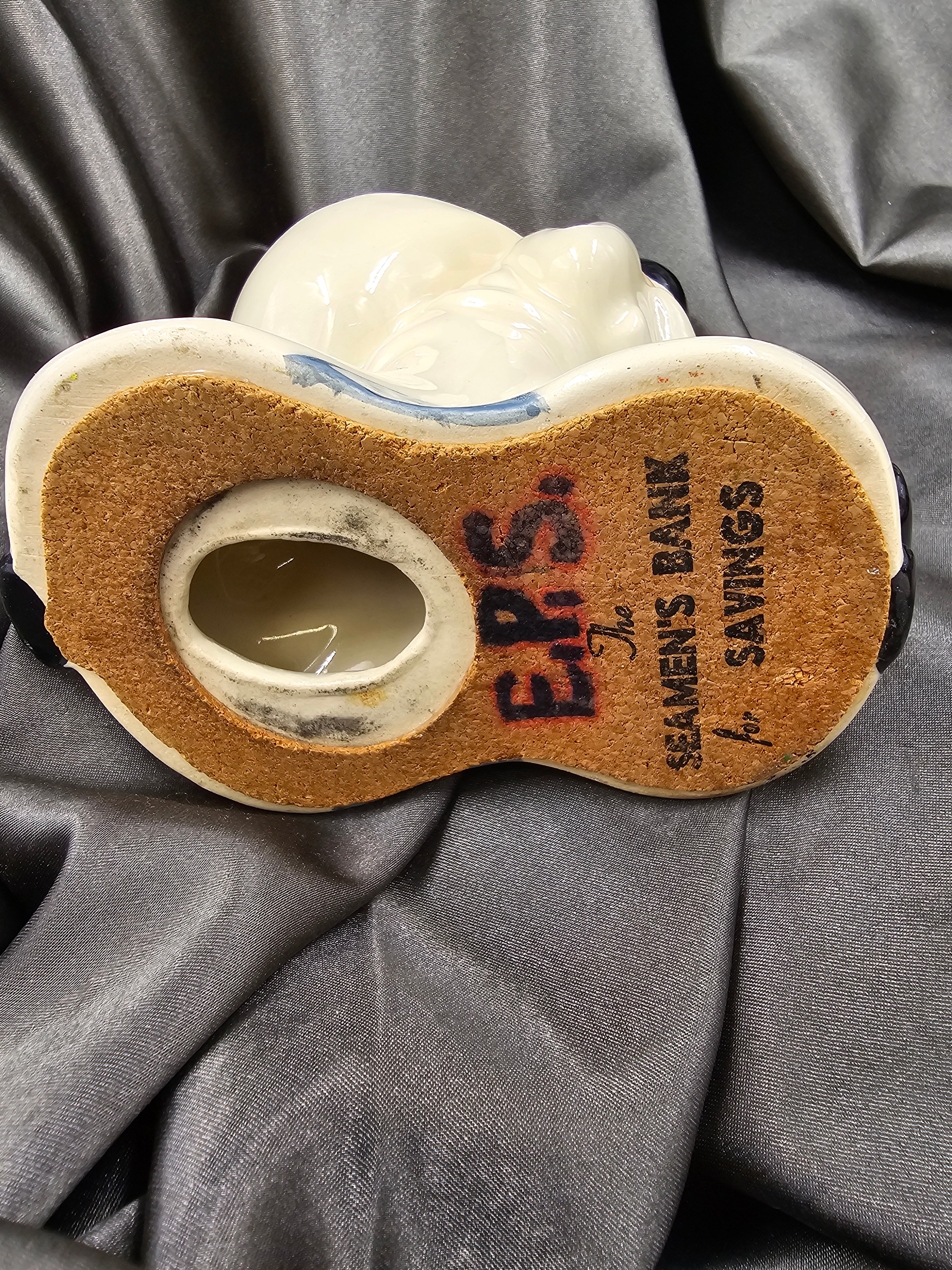 WWII US NAVY SAILOR PIGGY BANK — image 3