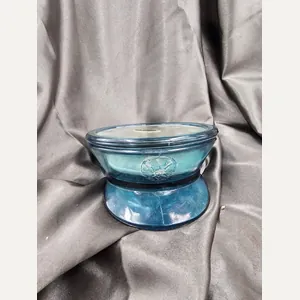 WWII LADY BERKSHIRE GLASS VANITY COMPACT