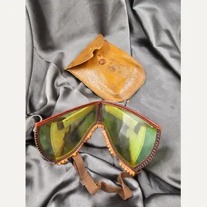 RARE WWII POLAROID MOUNTAIN TROOPS FOLDABLE SKI GOGGLES