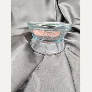 WWII US GLASS VANITY COMPACT AND MIRROR