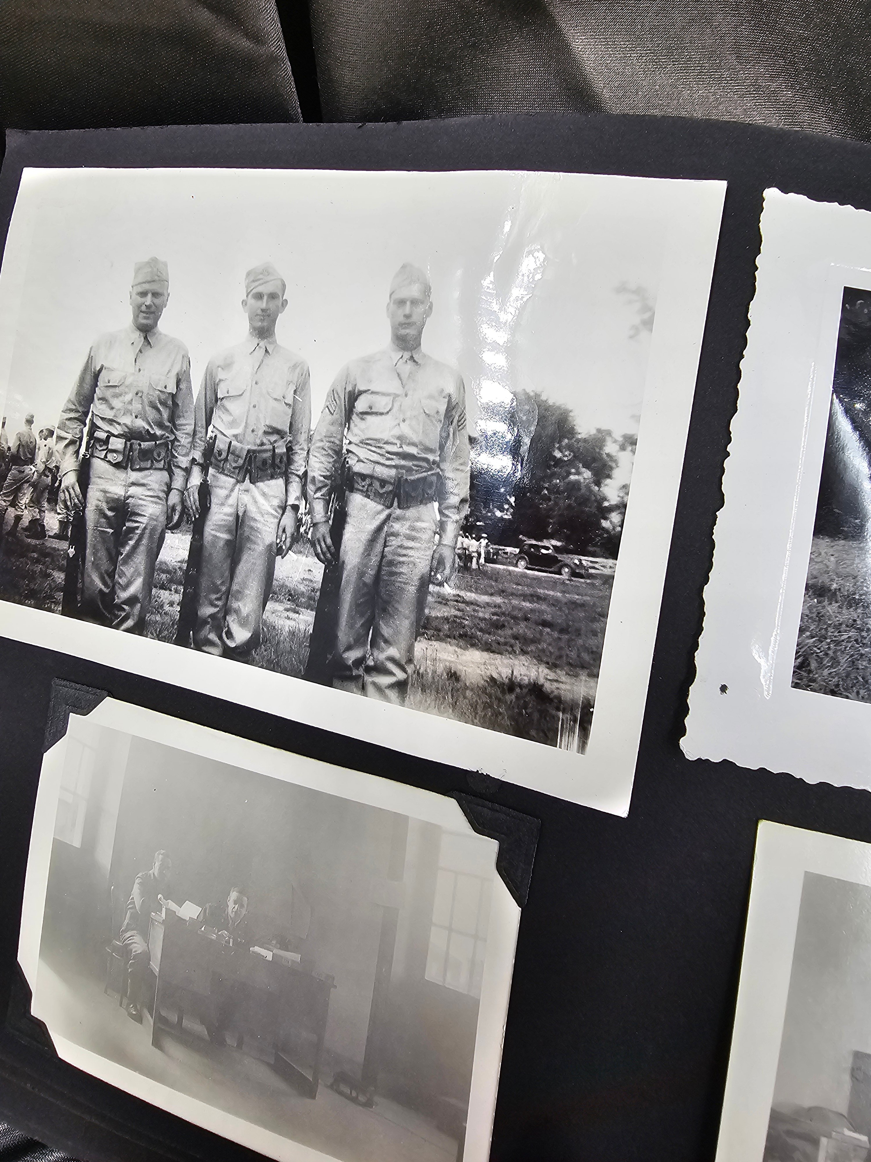 WWII ERA 323RD ID CAMP RUCKER AND ITALY PHOTO ALBUM — image 12