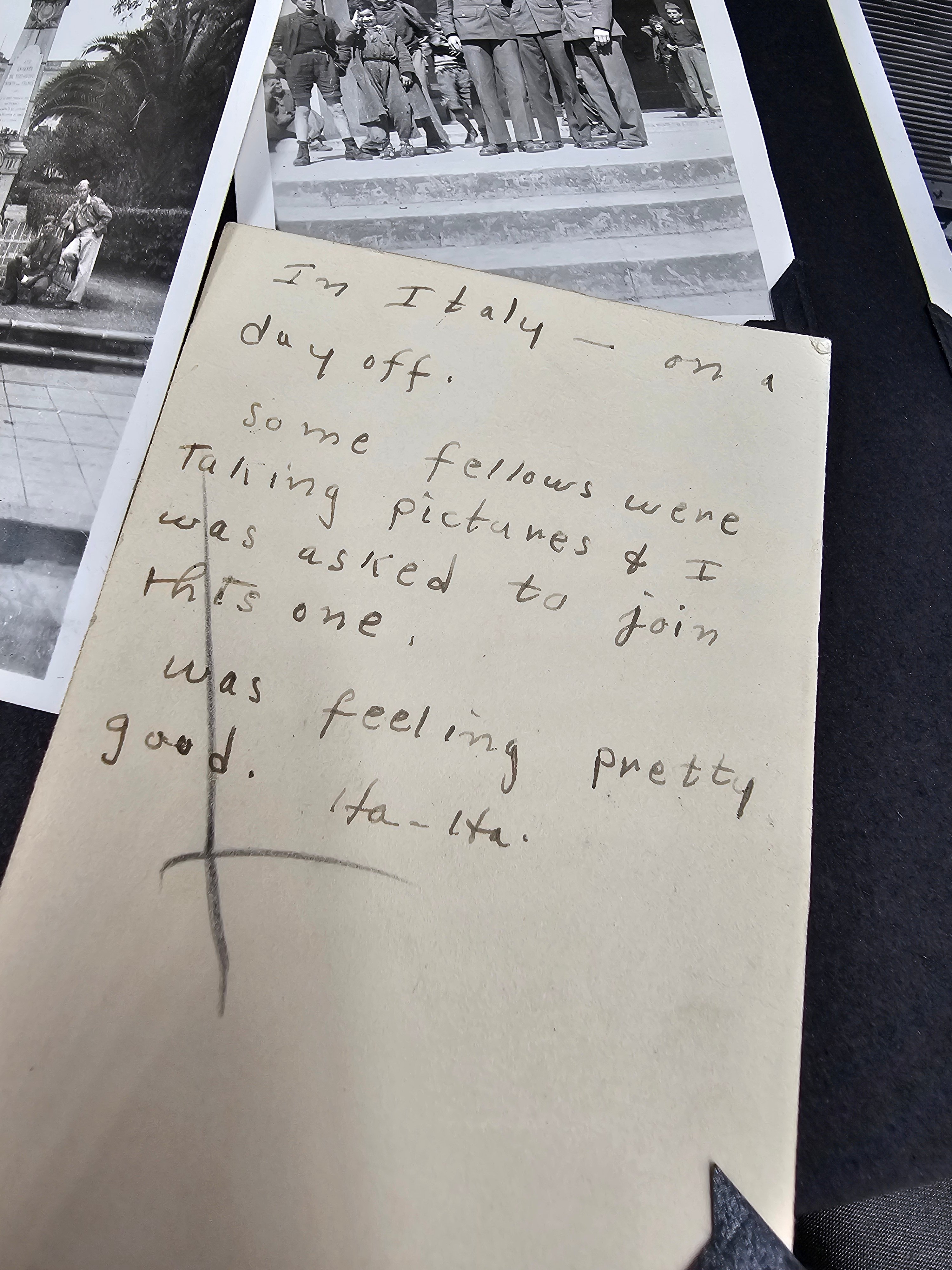 WWII ERA 323RD ID CAMP RUCKER AND ITALY PHOTO ALBUM — image 15