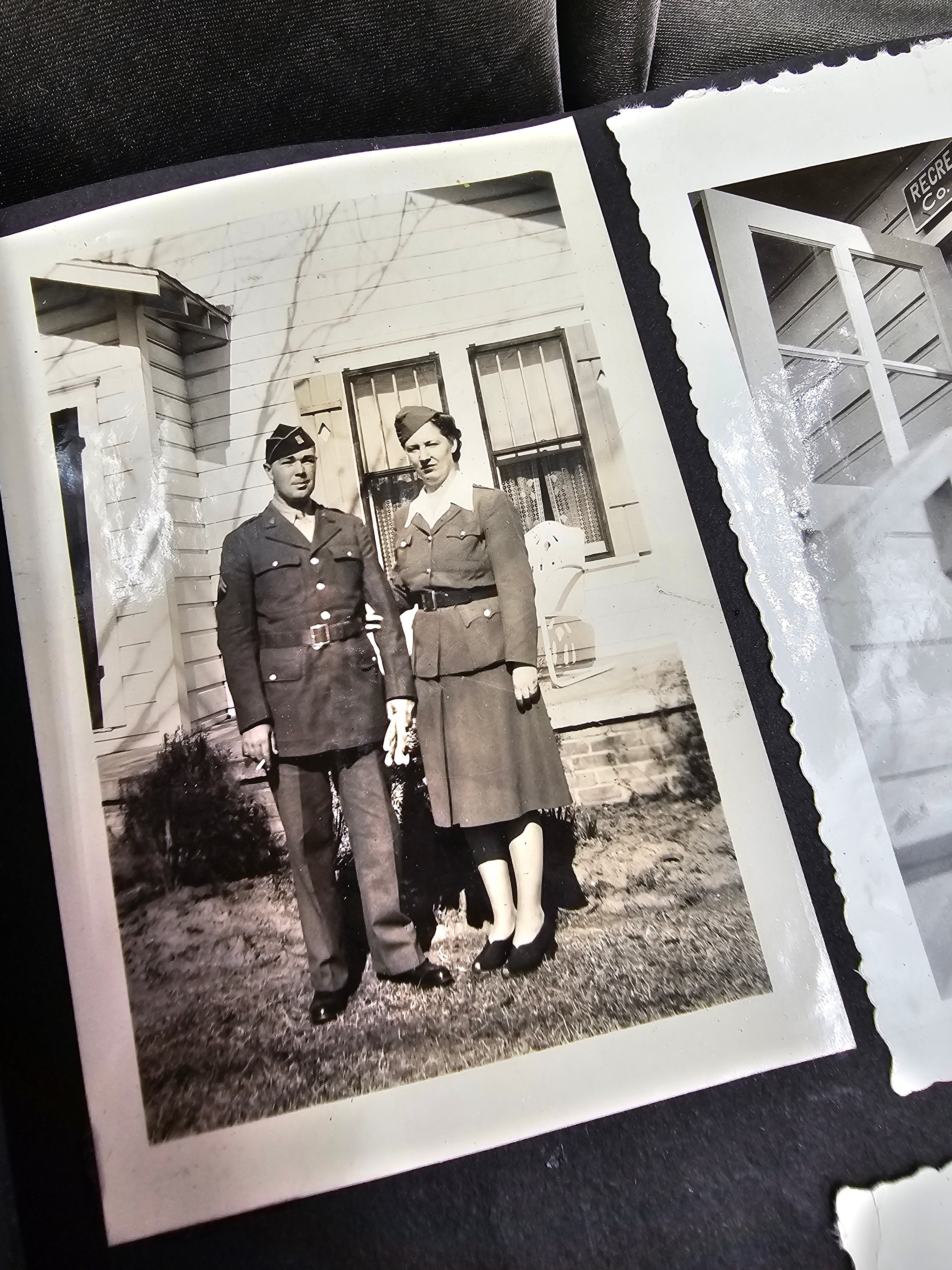 WWII ERA 323RD ID CAMP RUCKER AND ITALY PHOTO ALBUM — image 3