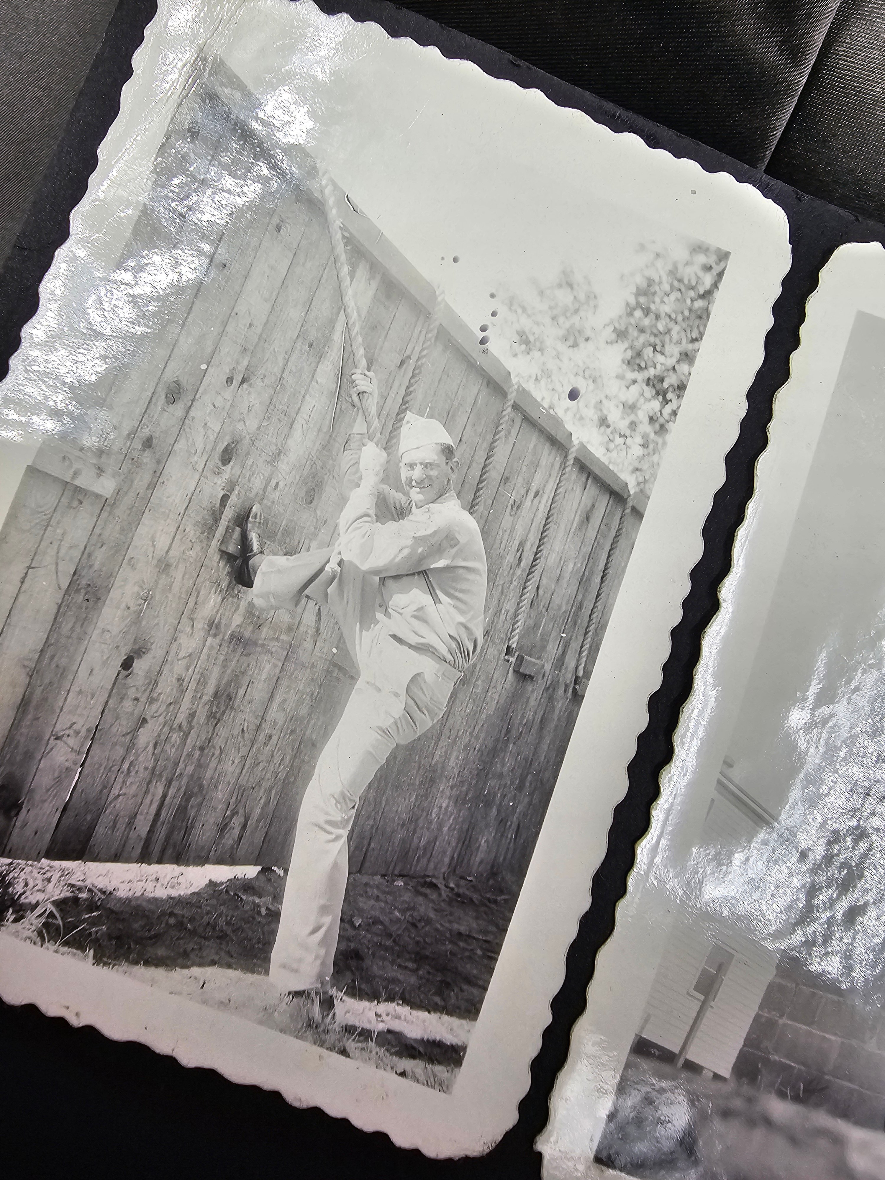 WWII ERA 323RD ID CAMP RUCKER AND ITALY PHOTO ALBUM — image 4