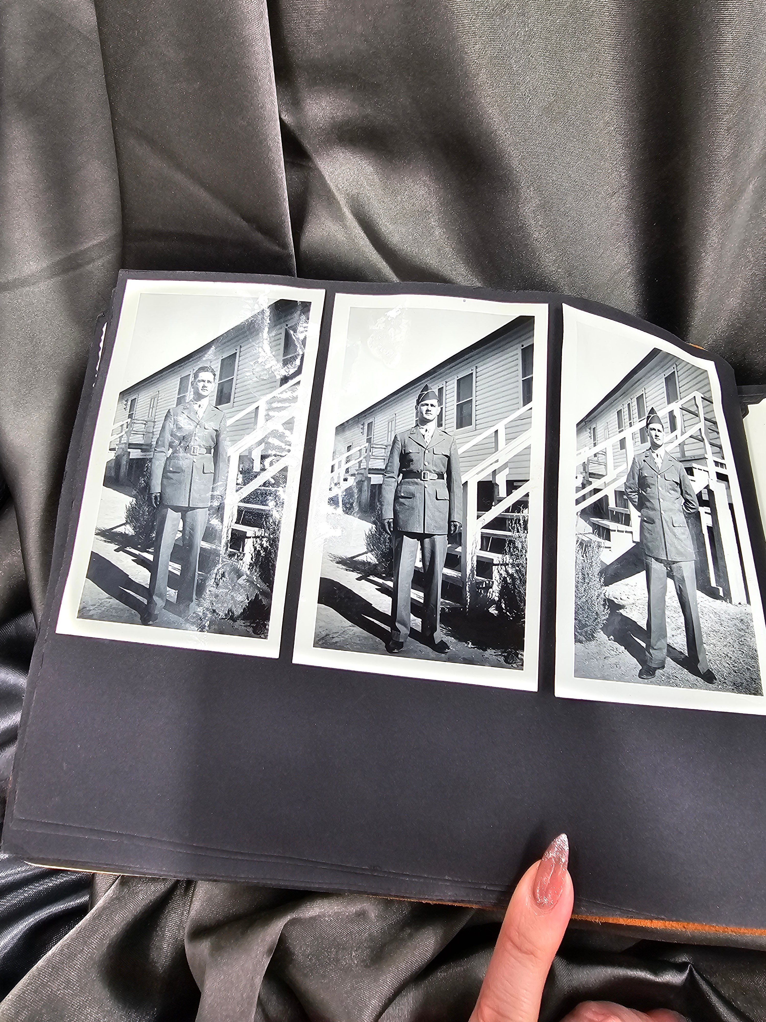 WWII ERA 323RD ID CAMP RUCKER AND ITALY PHOTO ALBUM — image 6