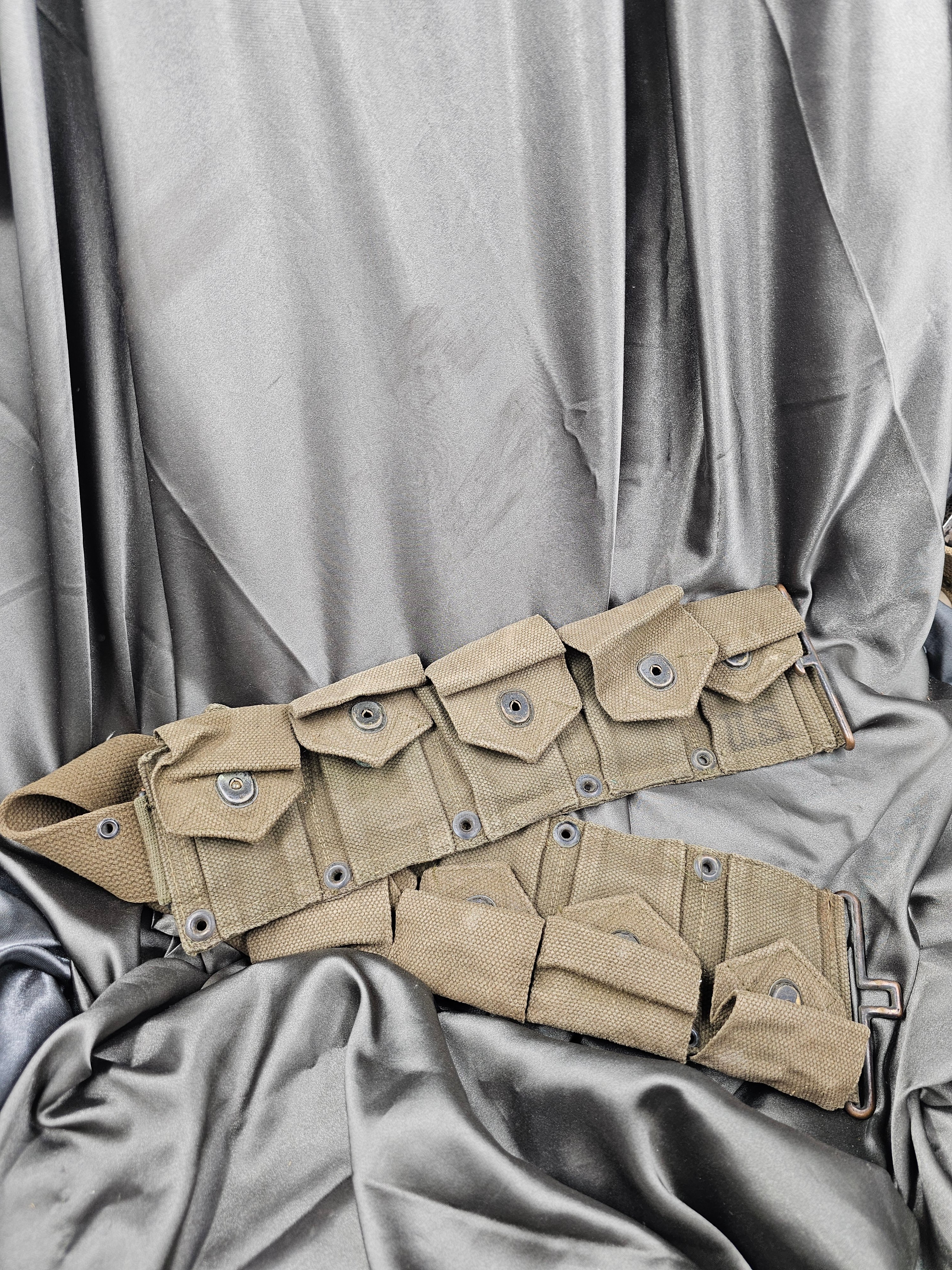 LATE WWII US CARTRIDGE BELT — image 2