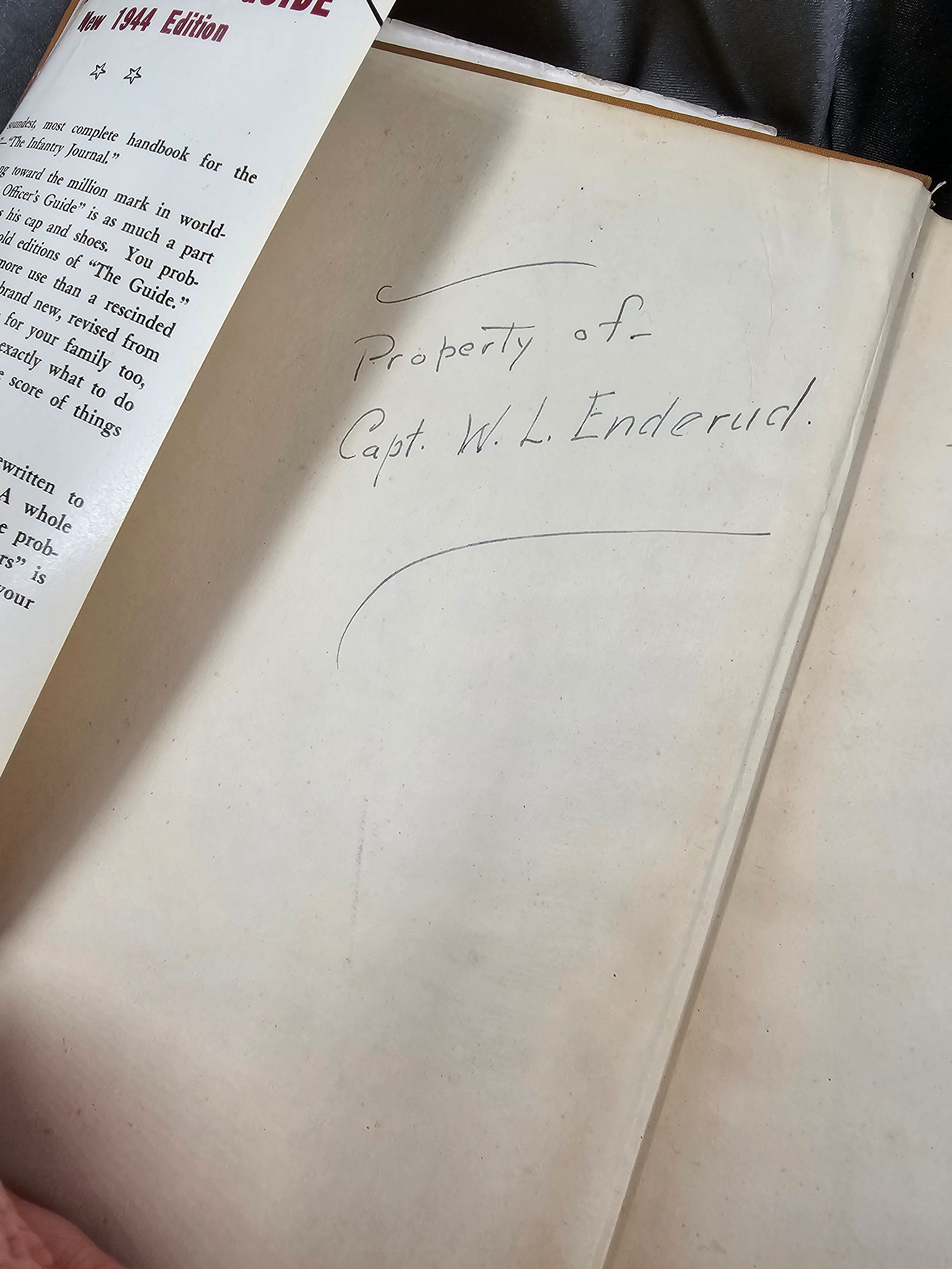 WWII US ARMY OFFICERS GUIDE — image 2