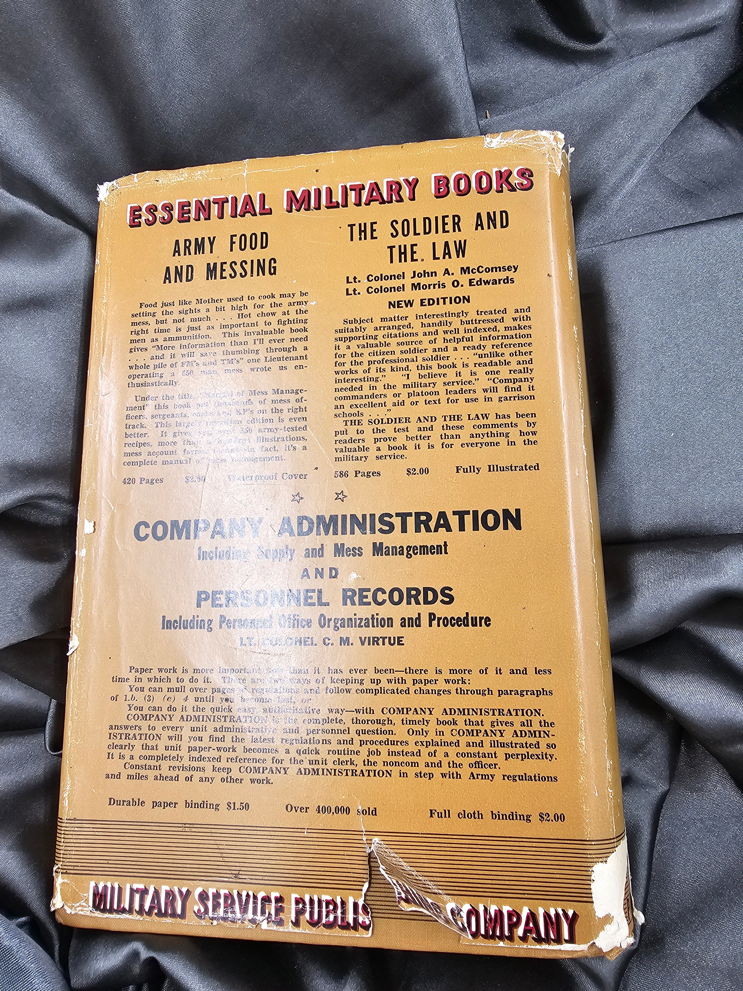 WWII US ARMY OFFICERS GUIDE — image 6