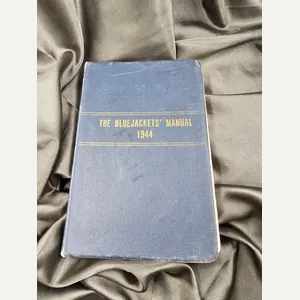 WWII US NAVY BLUE JACKET MANUAL 1944