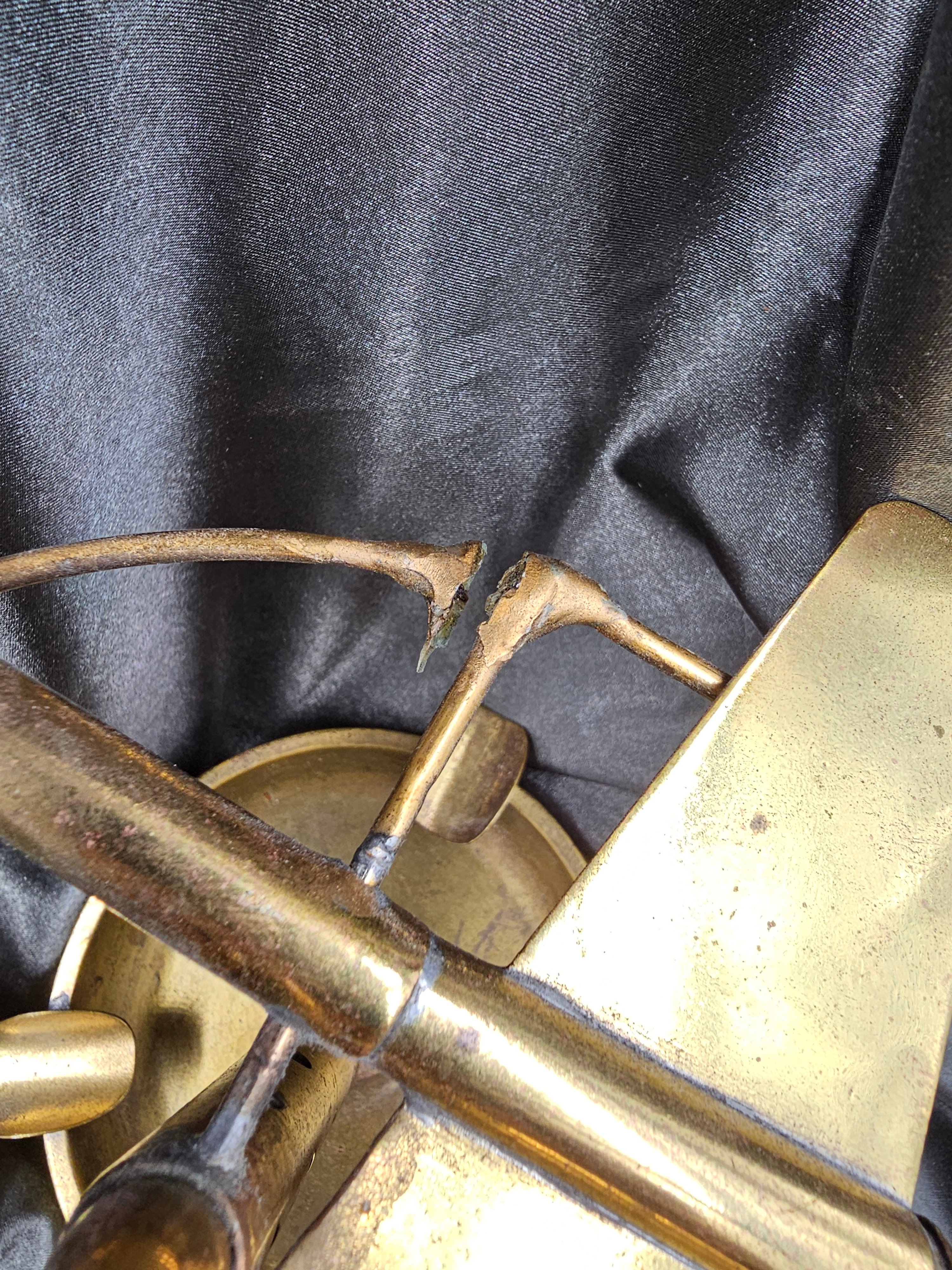 WWII US P38 TRENCH ART ASHTRAY — image 4