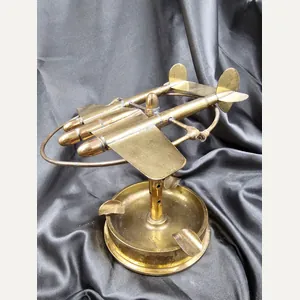 WWII US P38 TRENCH ART ASHTRAY