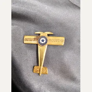 WWII AMERICAN LEGION 1939 AERIAL ROUNDUP PIN