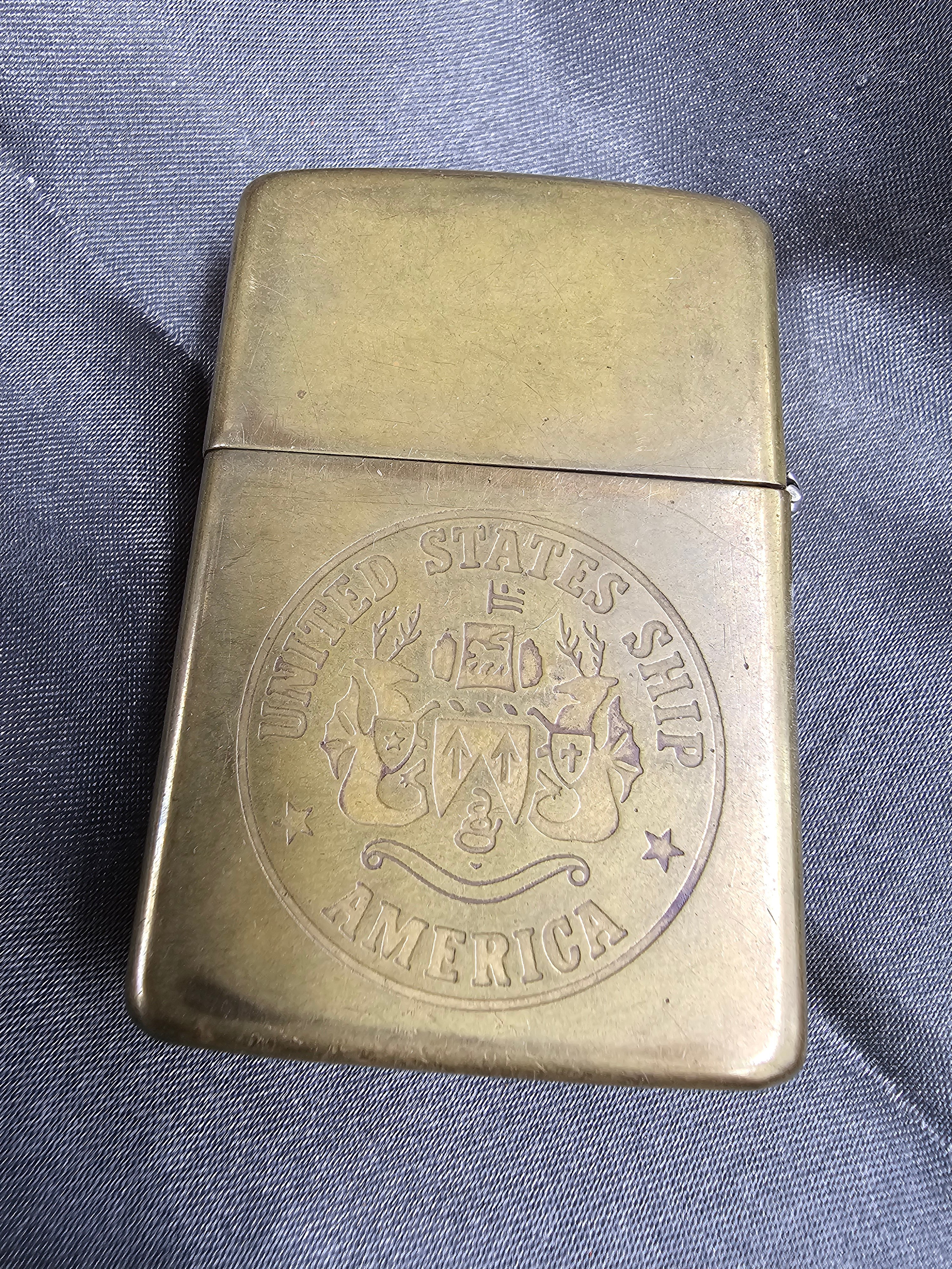 SHIPS OF AMERICA CV66 ZIPPO LIGHTER — image 2